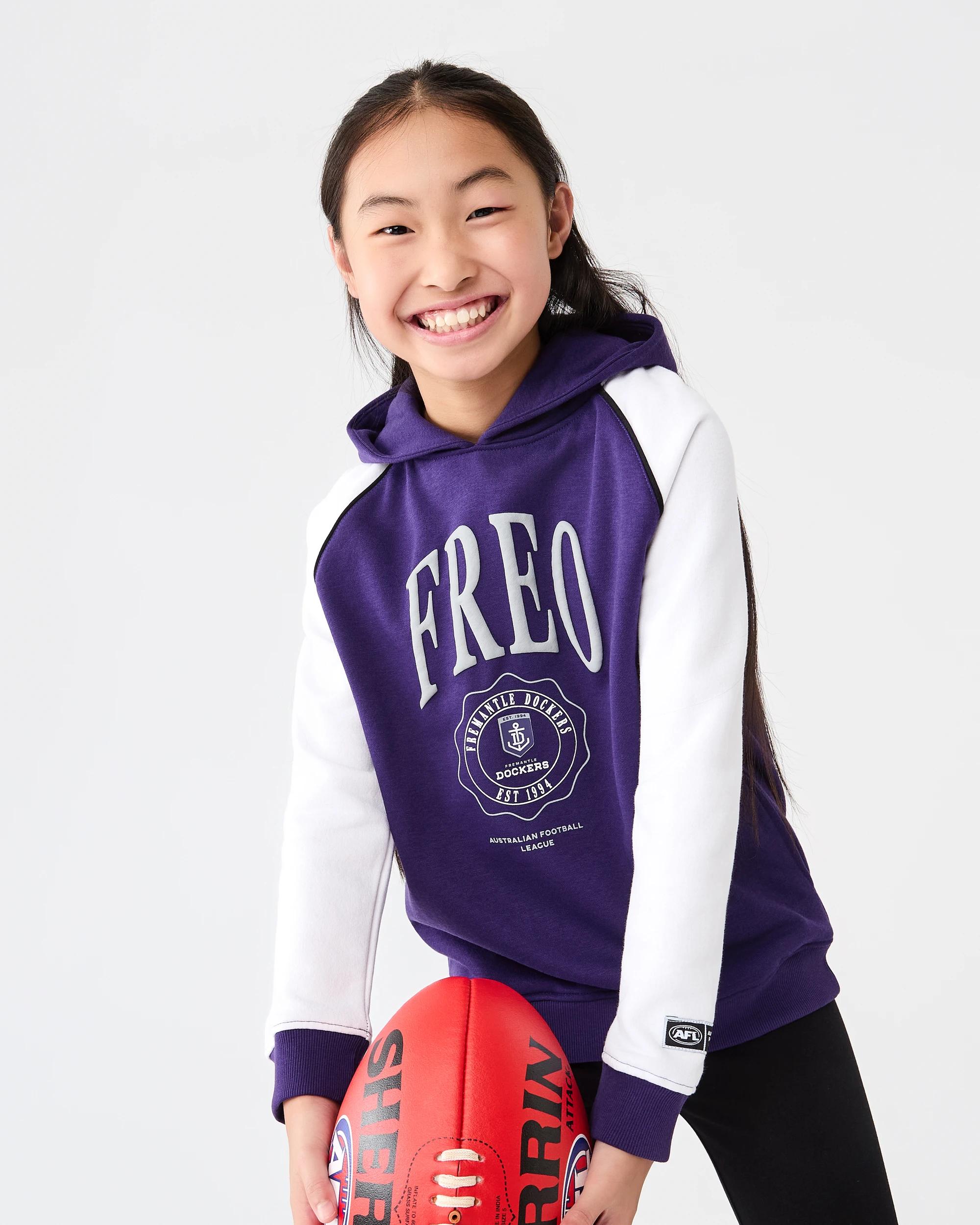 1 Official AFL Kids Hoodie Fremantle, 1 of 6