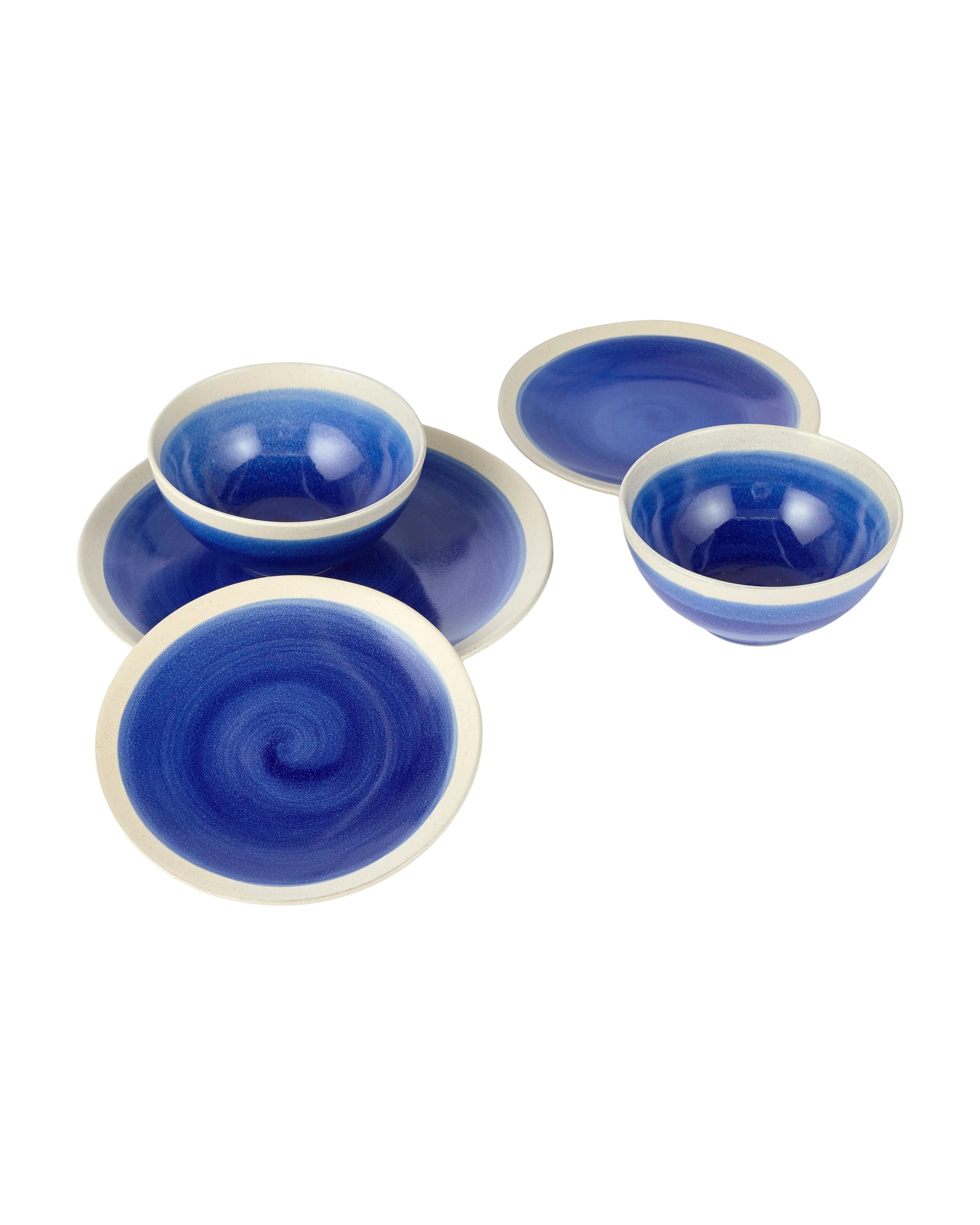 3 Kanto 12 Piece Blue Dinner Set, 3 of 7