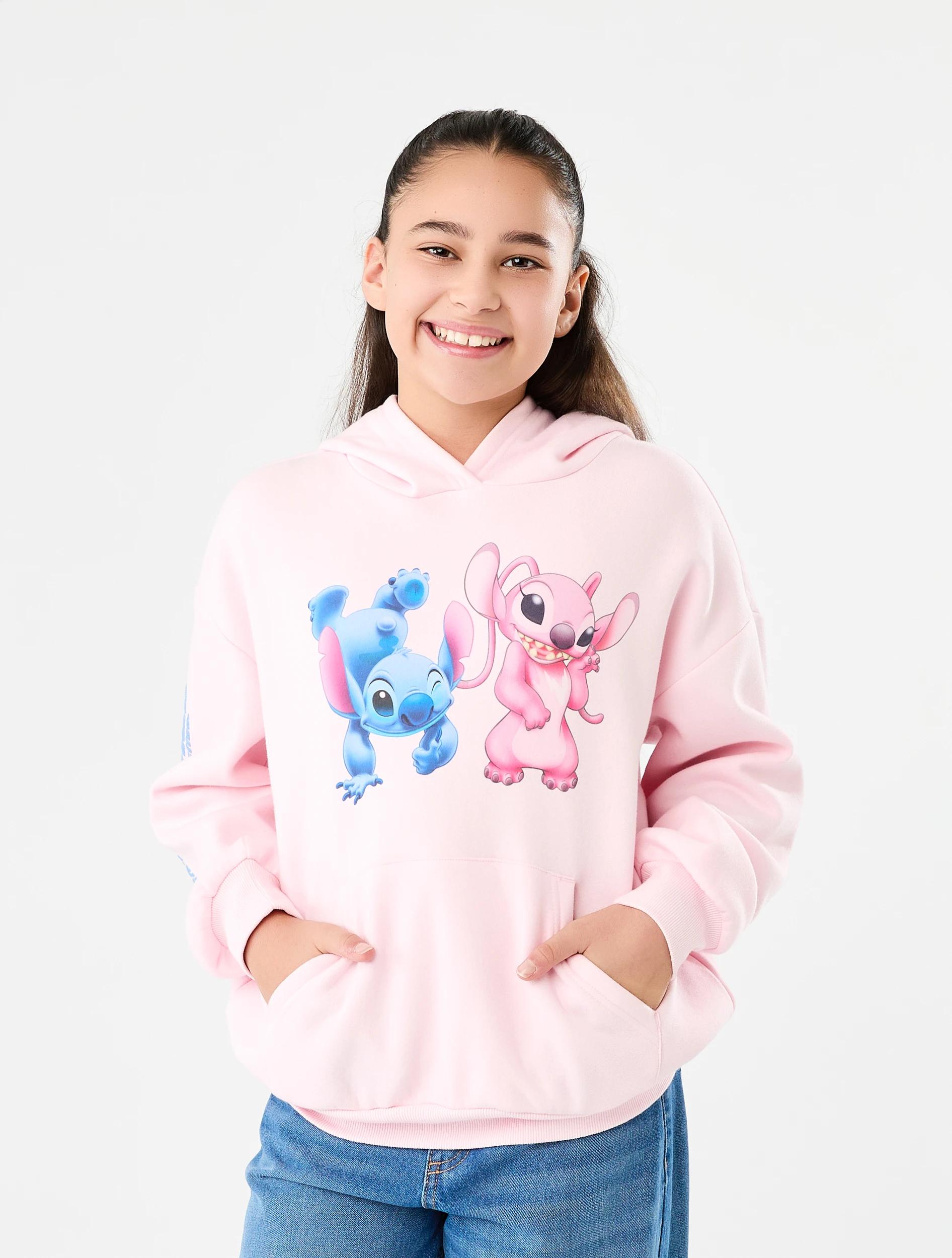 1 Disney Lilo & Stitch License Angel Hoodie Stich, 1 of 7