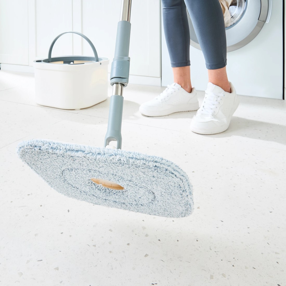 2 2 Pack Dual Section Mop Set Refills, 2 of 10