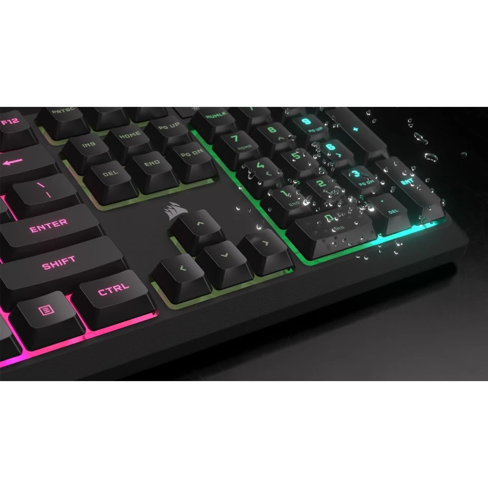9 Corsair K55 CORE RGB Gaming Keyboard, 9 of 10