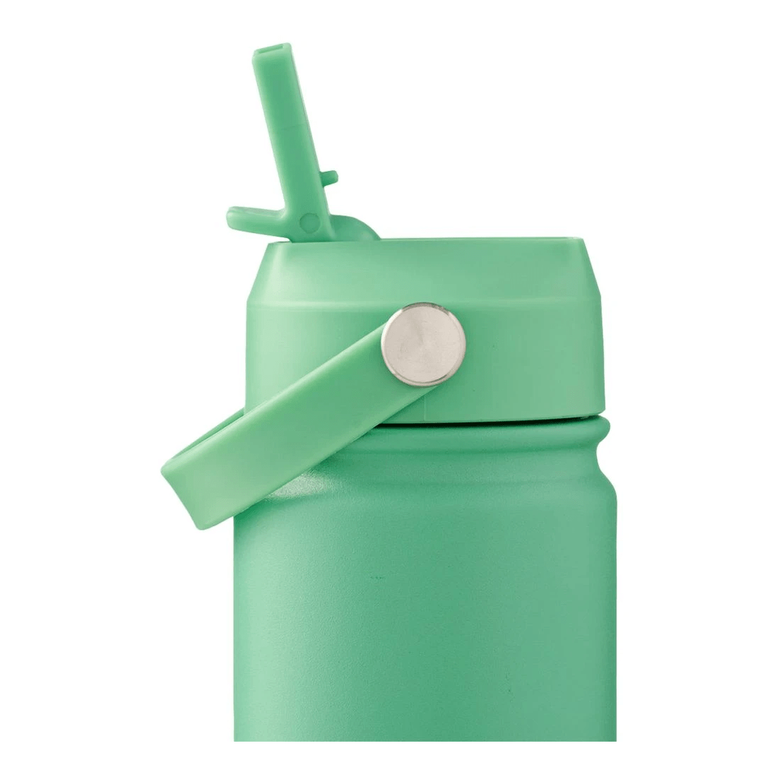2 Studymate Stainless Steel Drink Bottle with Straw 750mL Green, 2 of 3