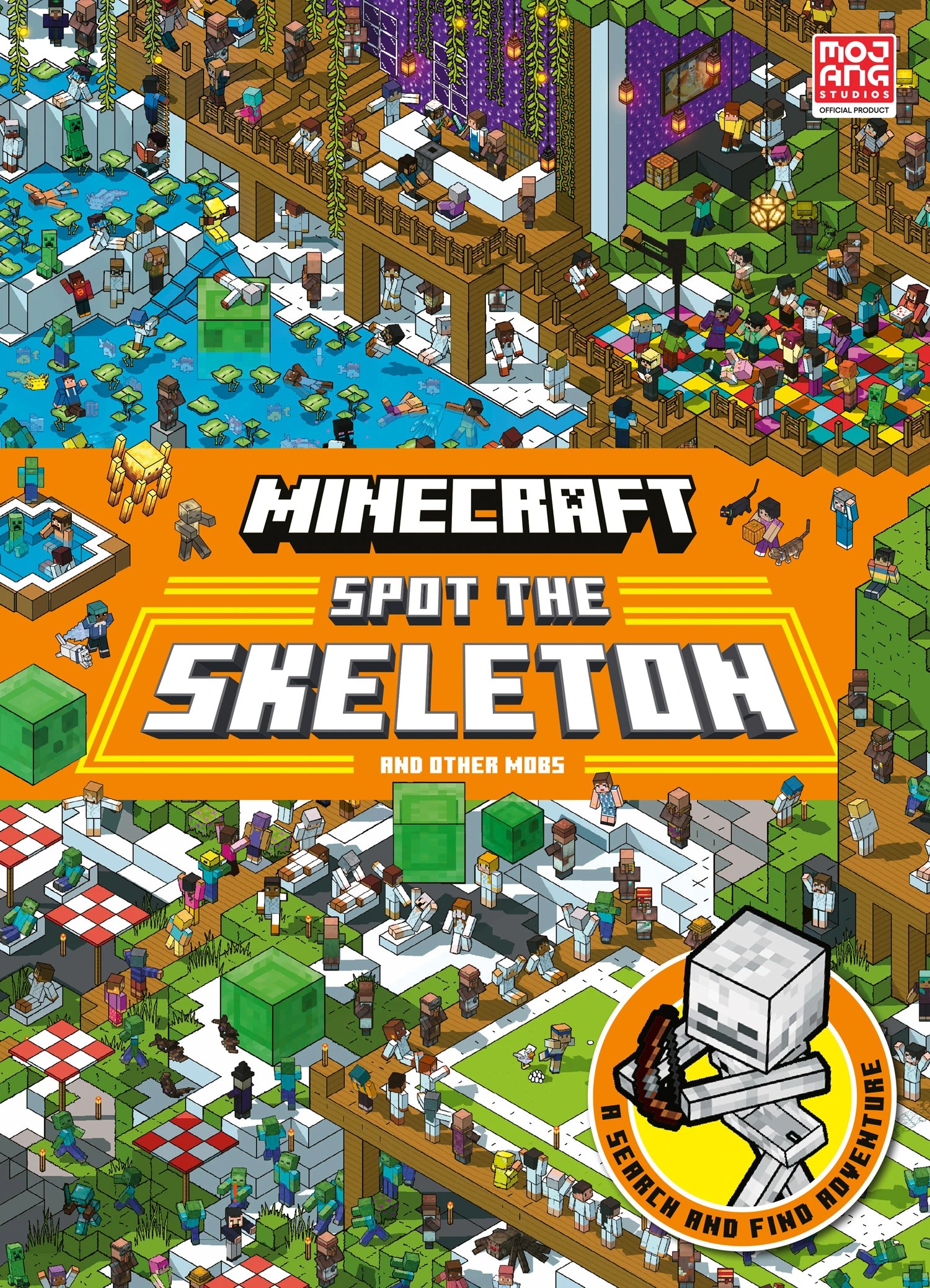 2 Minecraft Spot the Skeleton and Other Mobs - Book, 2 of 2