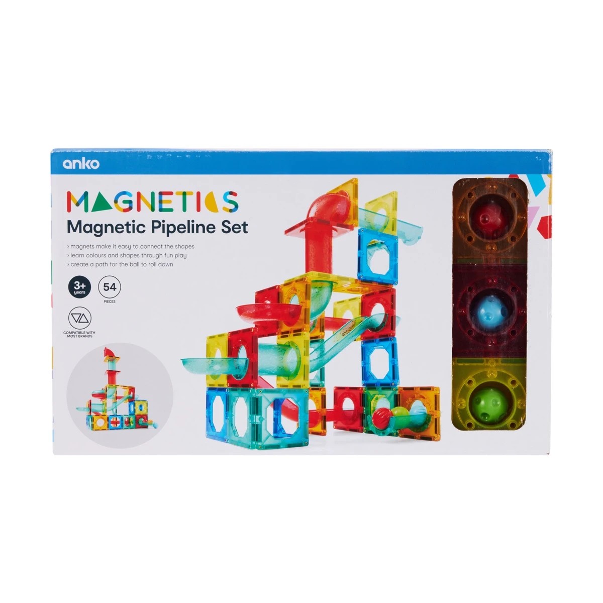 8 54 Piece Magnetic Pipeline Set, 8 of 10