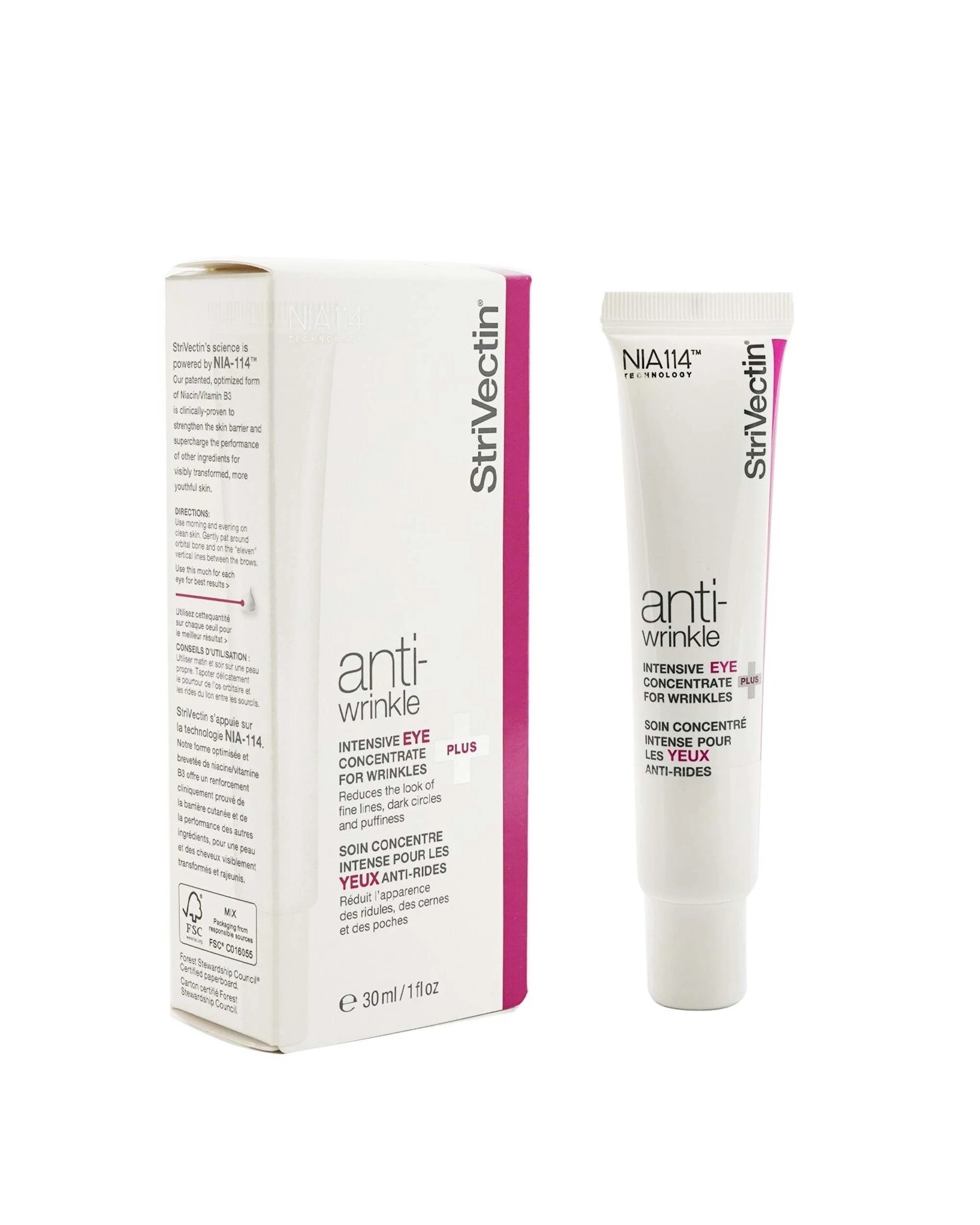 2 StriVectin Anti-Wrinkle Intensive Eye Concentrate For Wrinkle Plus 30ml/1oz, 2 of 3