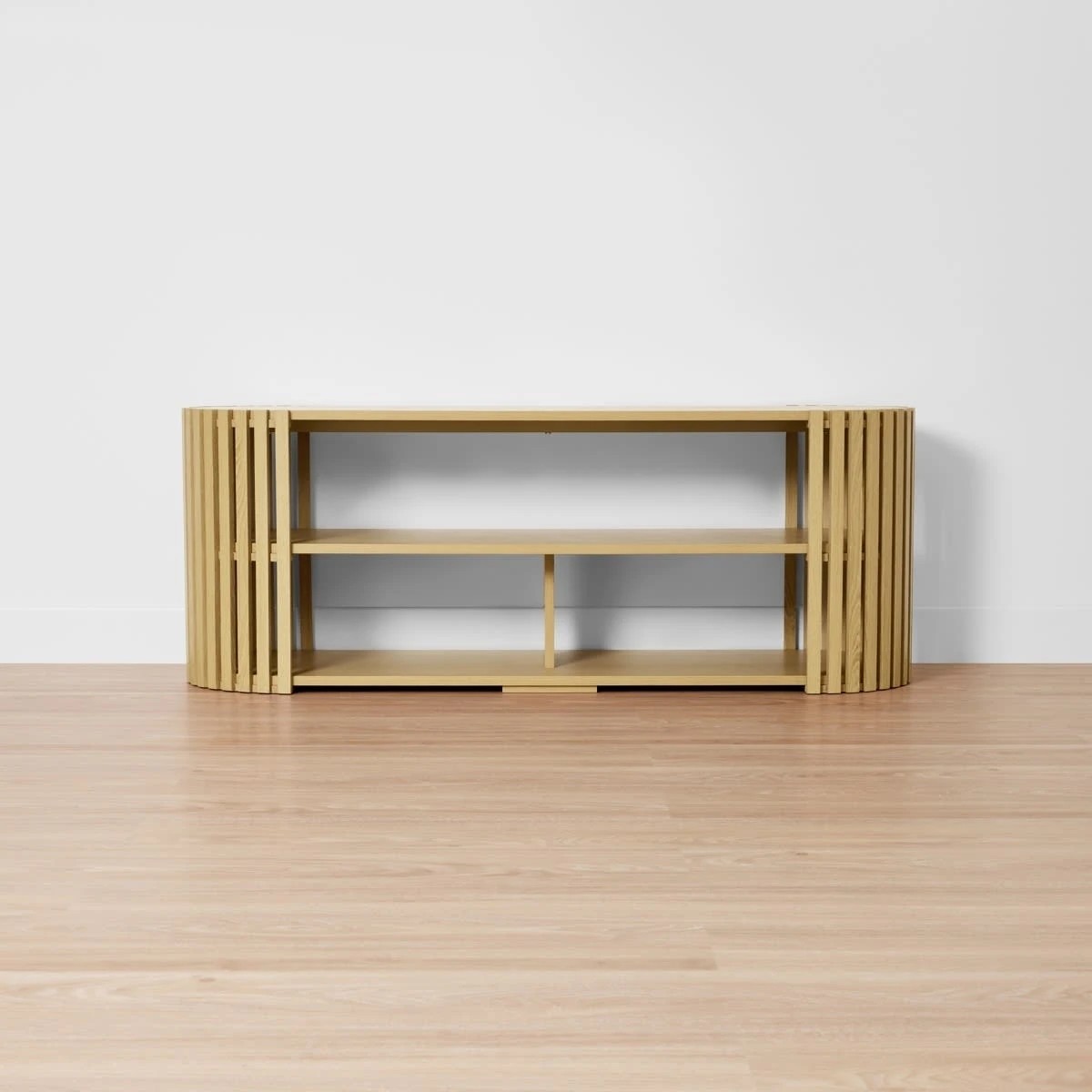 3 Nate Entertainment Unit - Brown, 3 of 9