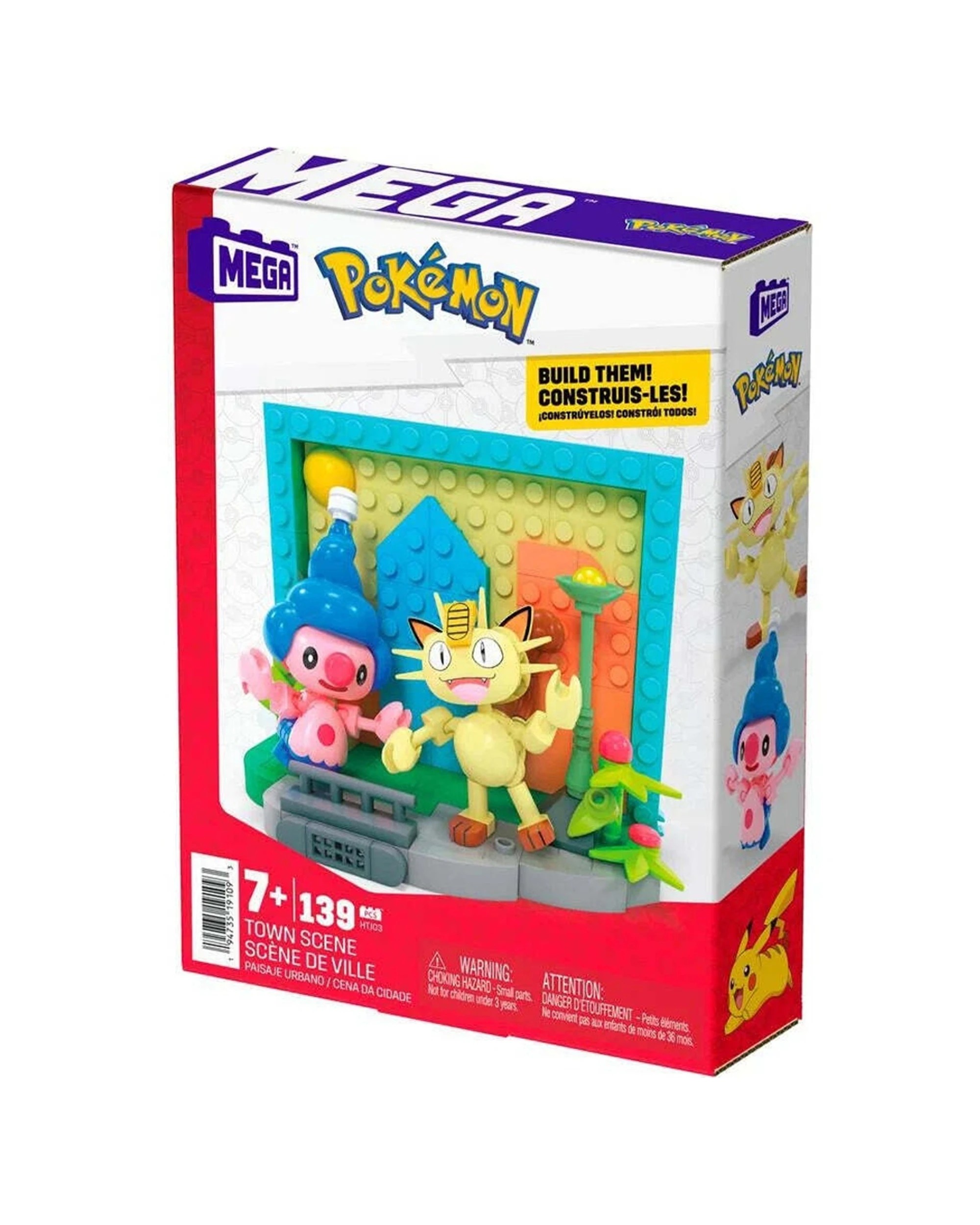 2 Dambulla Pty Ltd Mega Construx Pokémon Battle Packs Country Scene 141pc Set - Multi, 2 of 4