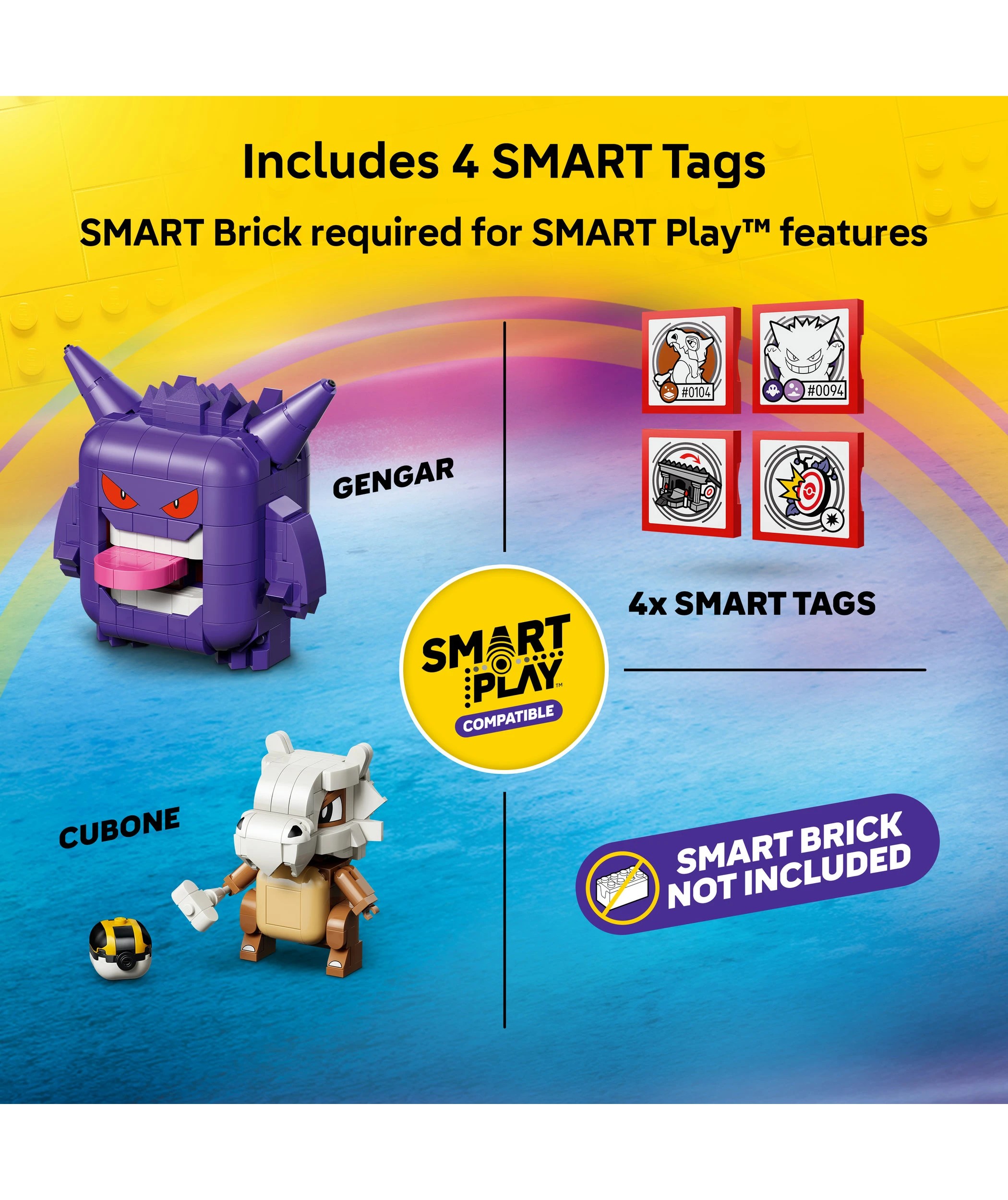 6 LEGO Pokemon SMART Play: Cubone and Gengar's Spooky Showdown 72166, 6 of 11