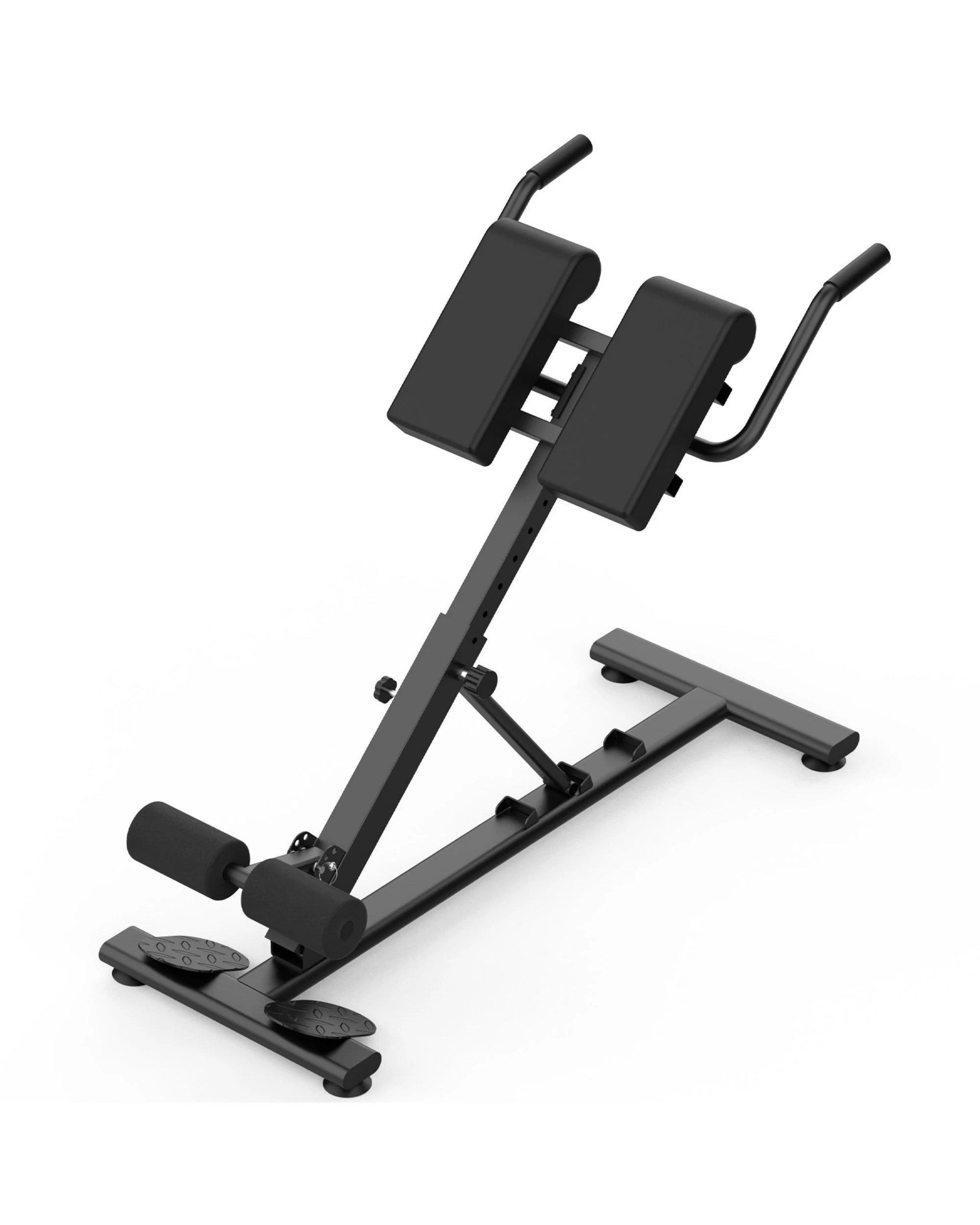 1 ADVWIN Adjustable Roman Chair, AB Back Hyperextension Bench Foldable with 3 Angle & 7 Height Adjustable, 1 of 8