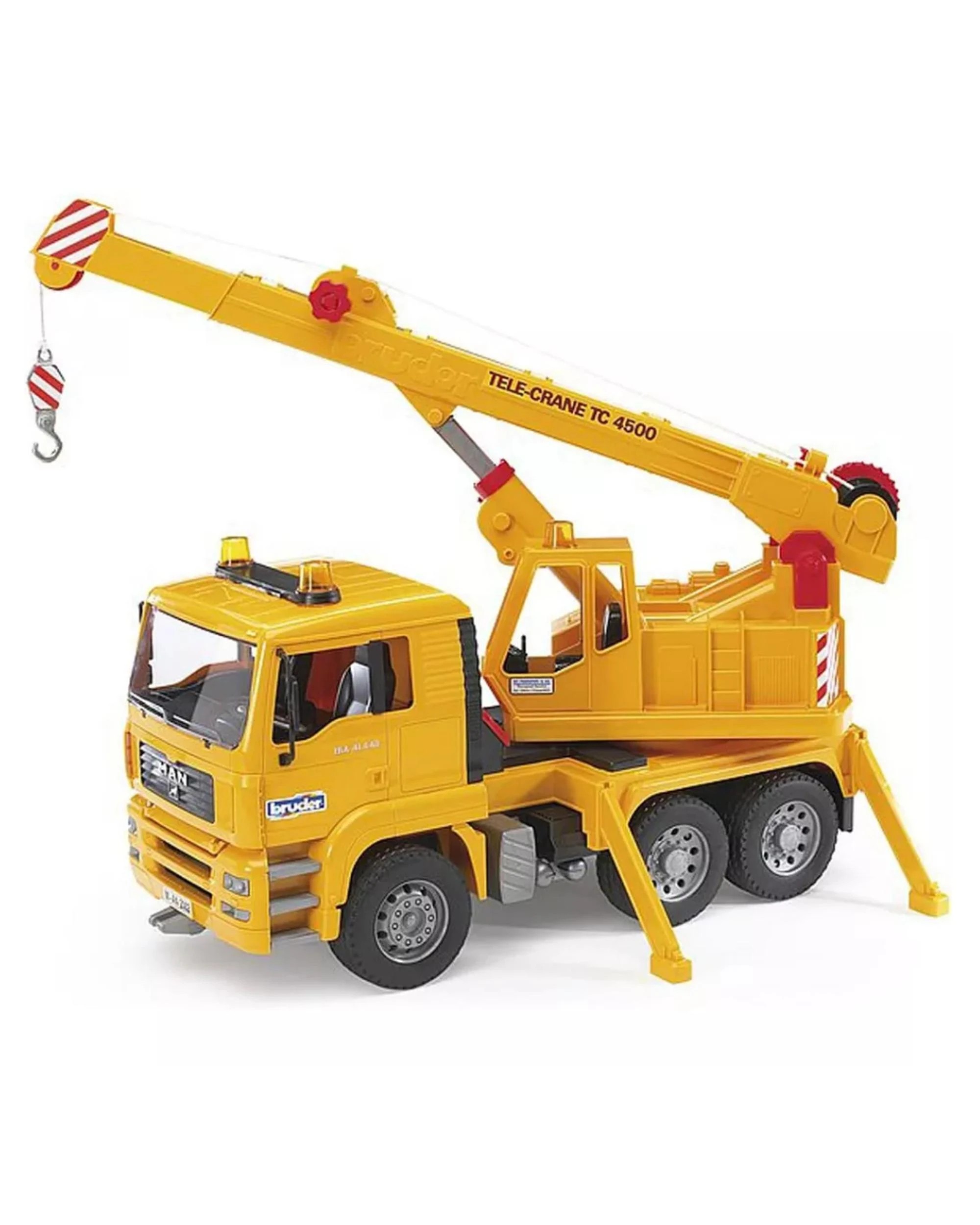 2 Bruder Construction Man TGA Crane Truck, 2 of 2