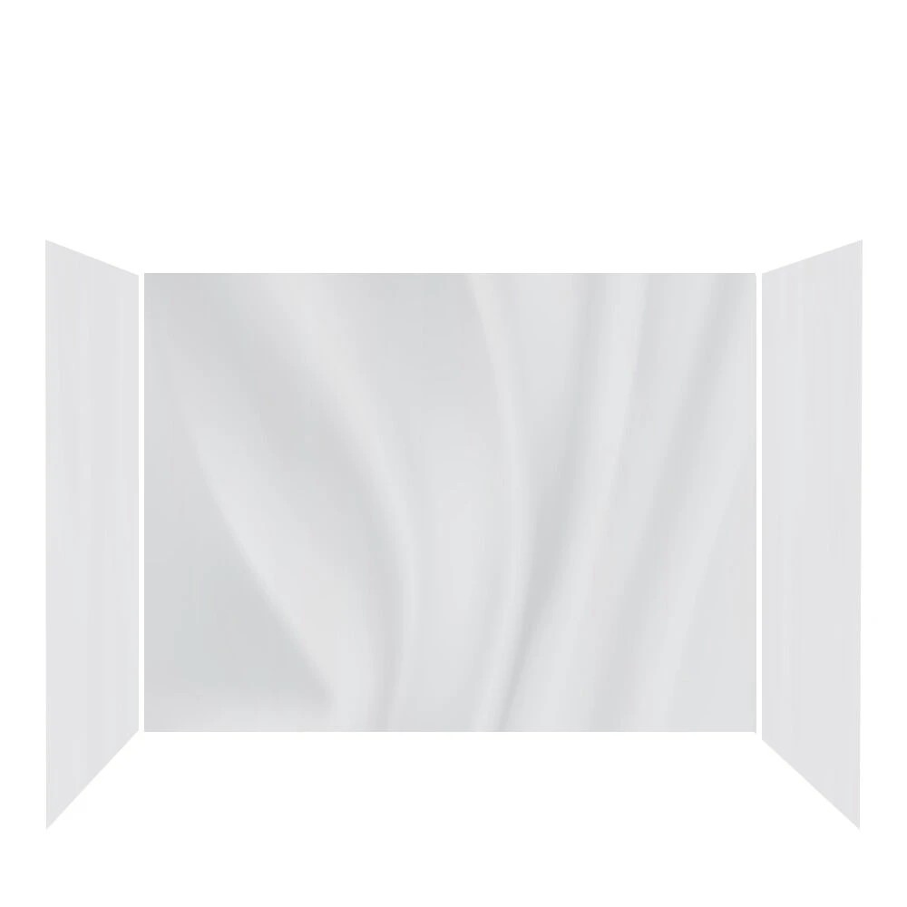 1 Red Track Side Walls for 3x3m Gazebo - White, 1 of 1