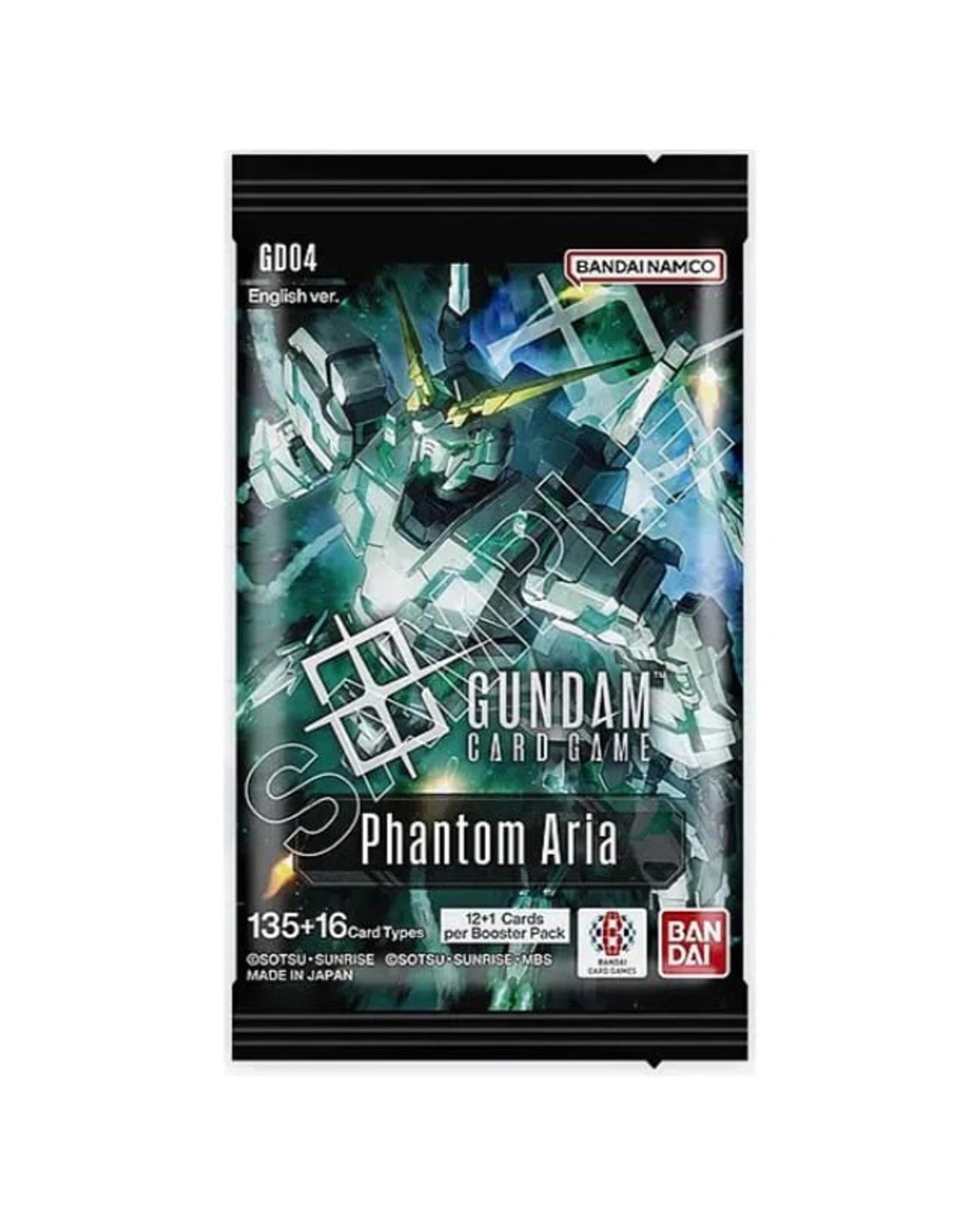 1 Gundam Card Game: Phantom Aria GD04 Booster Pack, 1 of 1