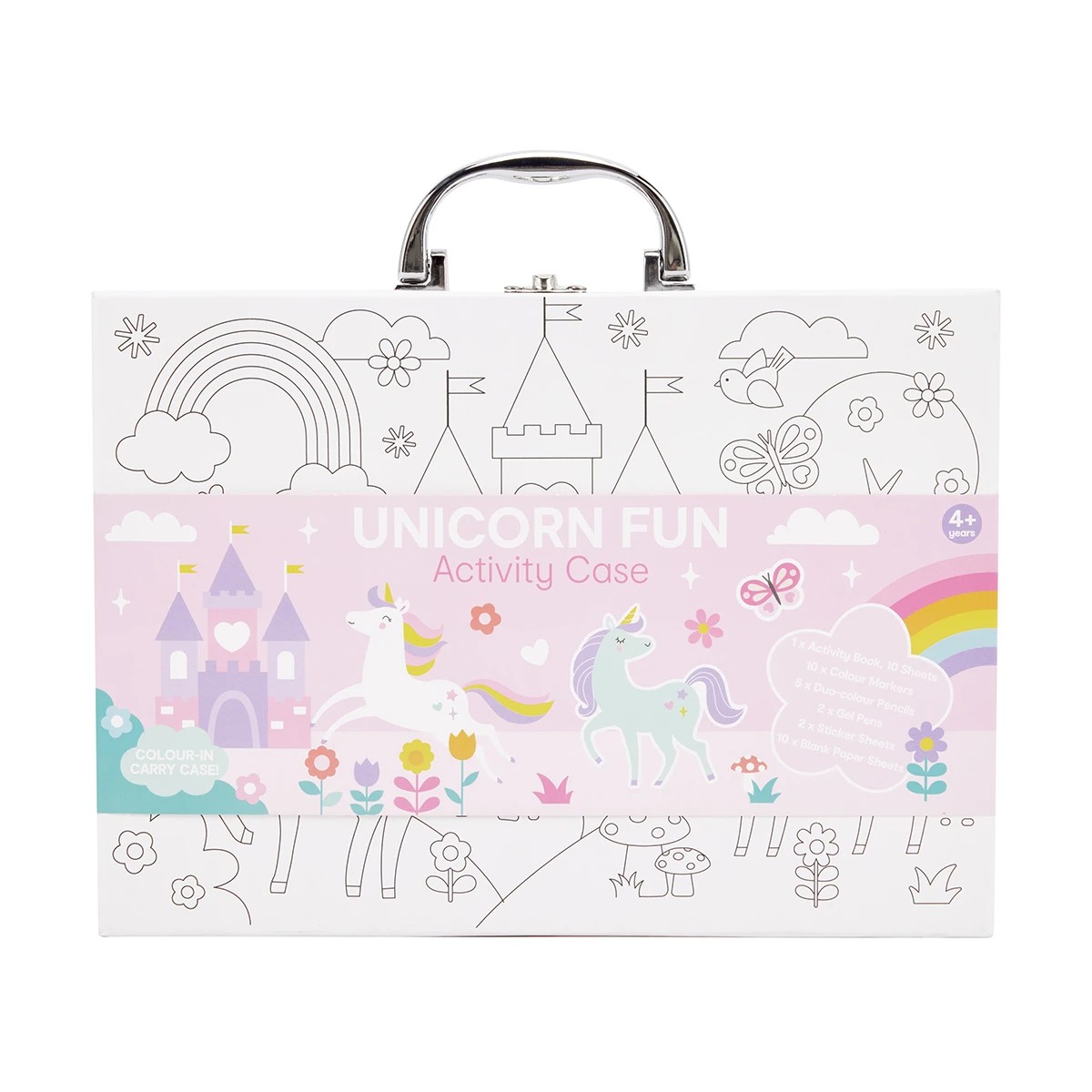 1 30 Piece Unicorn Fun Activity Case, 1 of 10