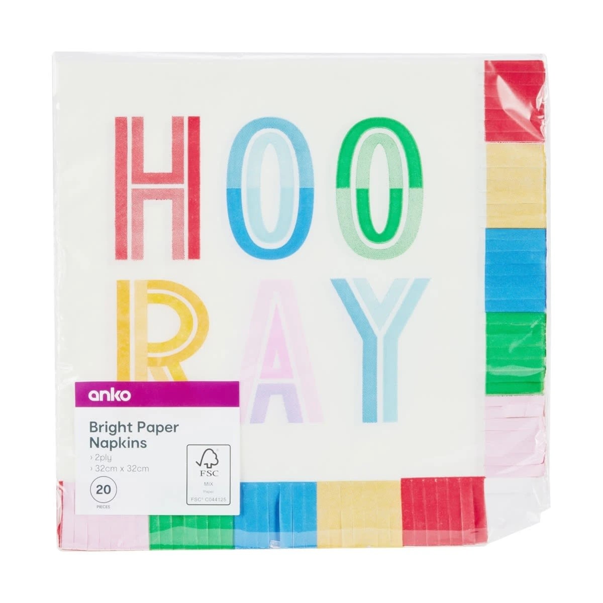5 20 Pack Bright Paper Napkins, 5 of 5