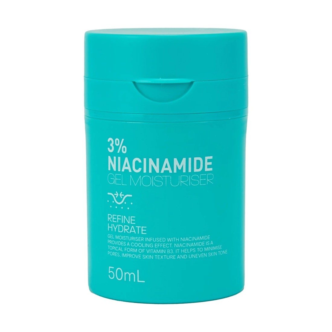 1 Refine & Hydrate Gel Moisturiser 50ml - 3% Niacinamide, 1 of 7