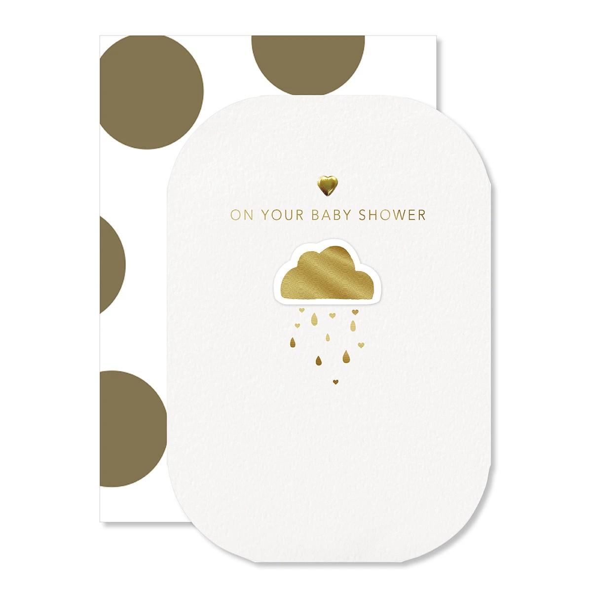 1 Hallmark Baby Shower Card - Cloud Rain, 1 of 3