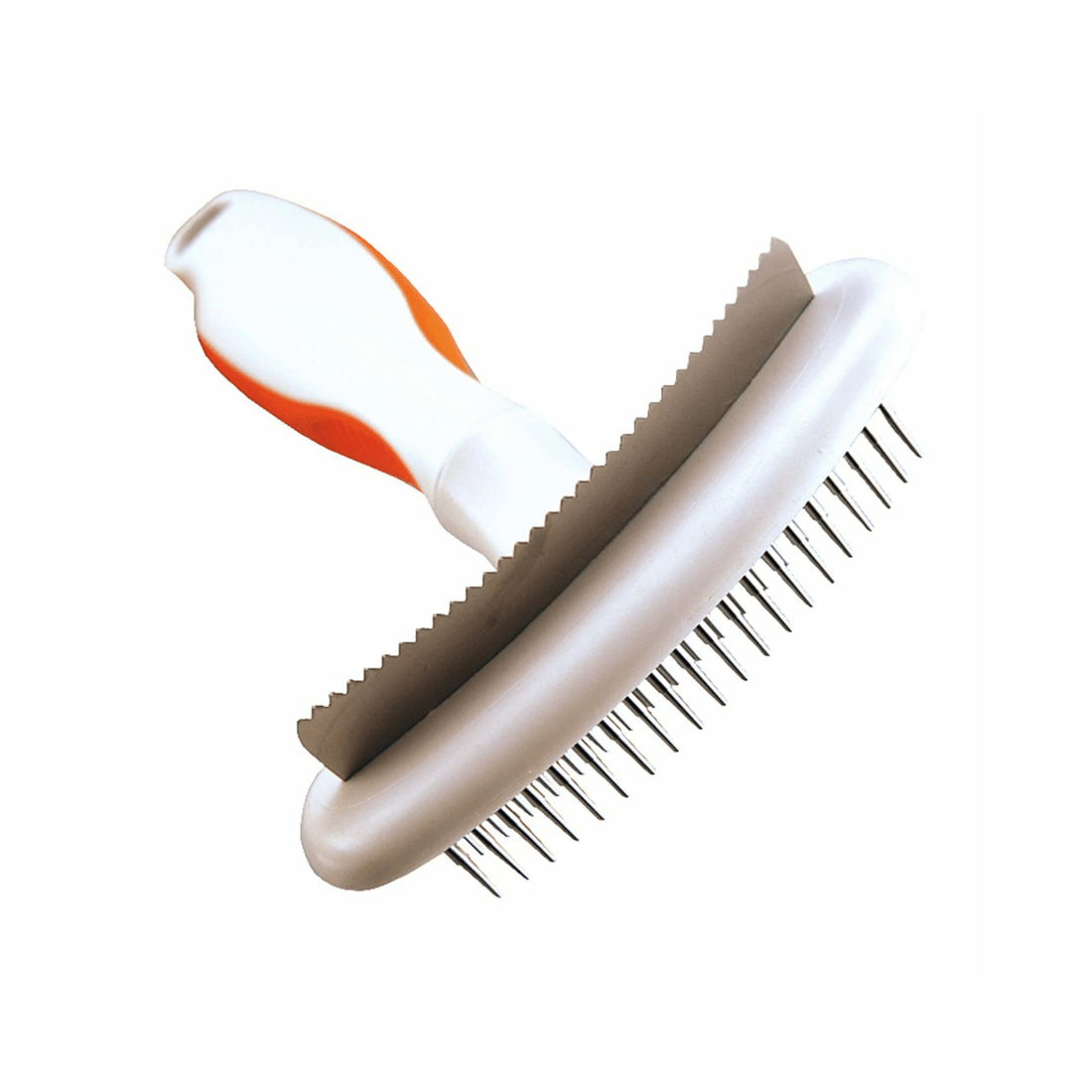 1 Wahl Orange-White 2 In 1 Rake And Shedding Blade, 1 of 2
