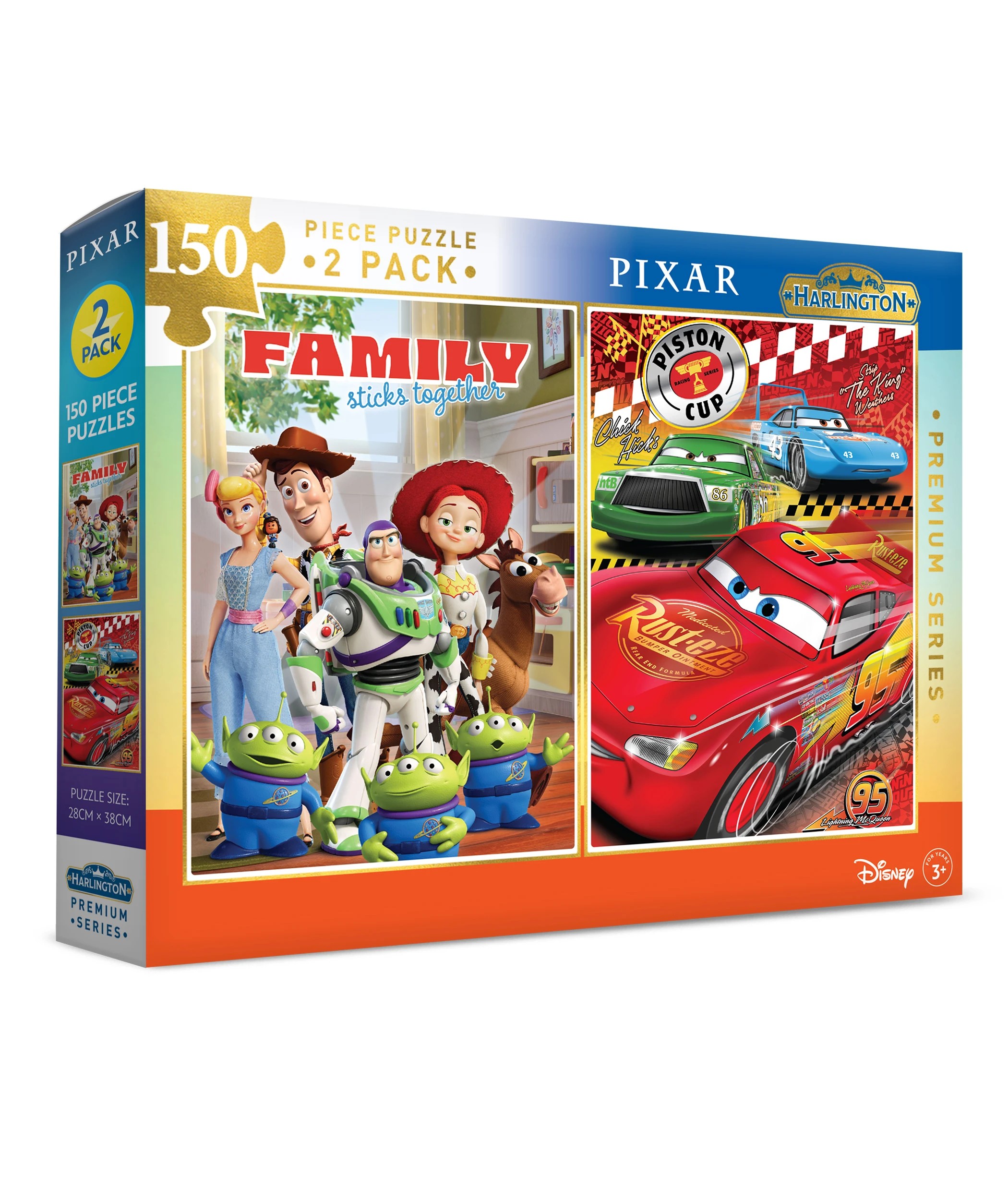 4 Licensed 2 Pack Harlington Kids 150 pieces Puzzle - Assorted - Multi, 4 of 7