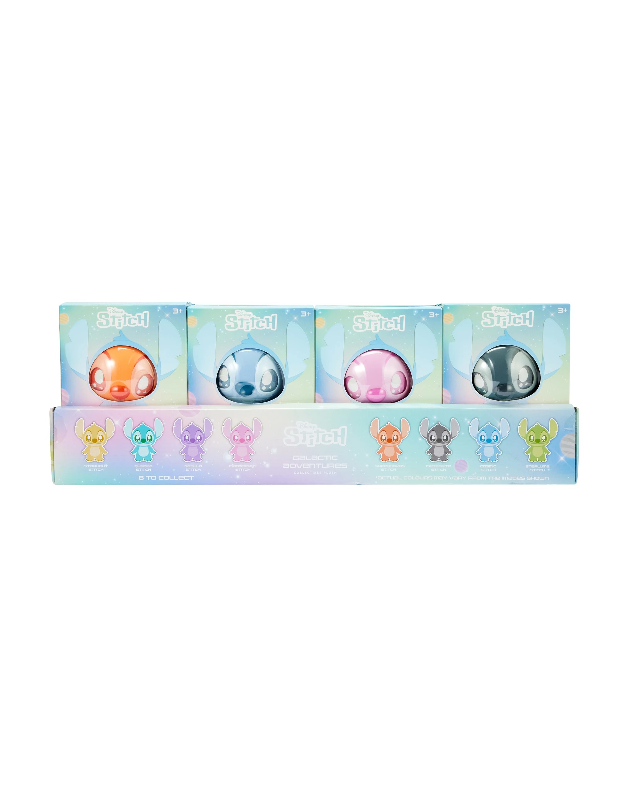 7 Disney Stitch Galactic Adventures Vinyl Collectable Plush - Assorted, 7 of 7