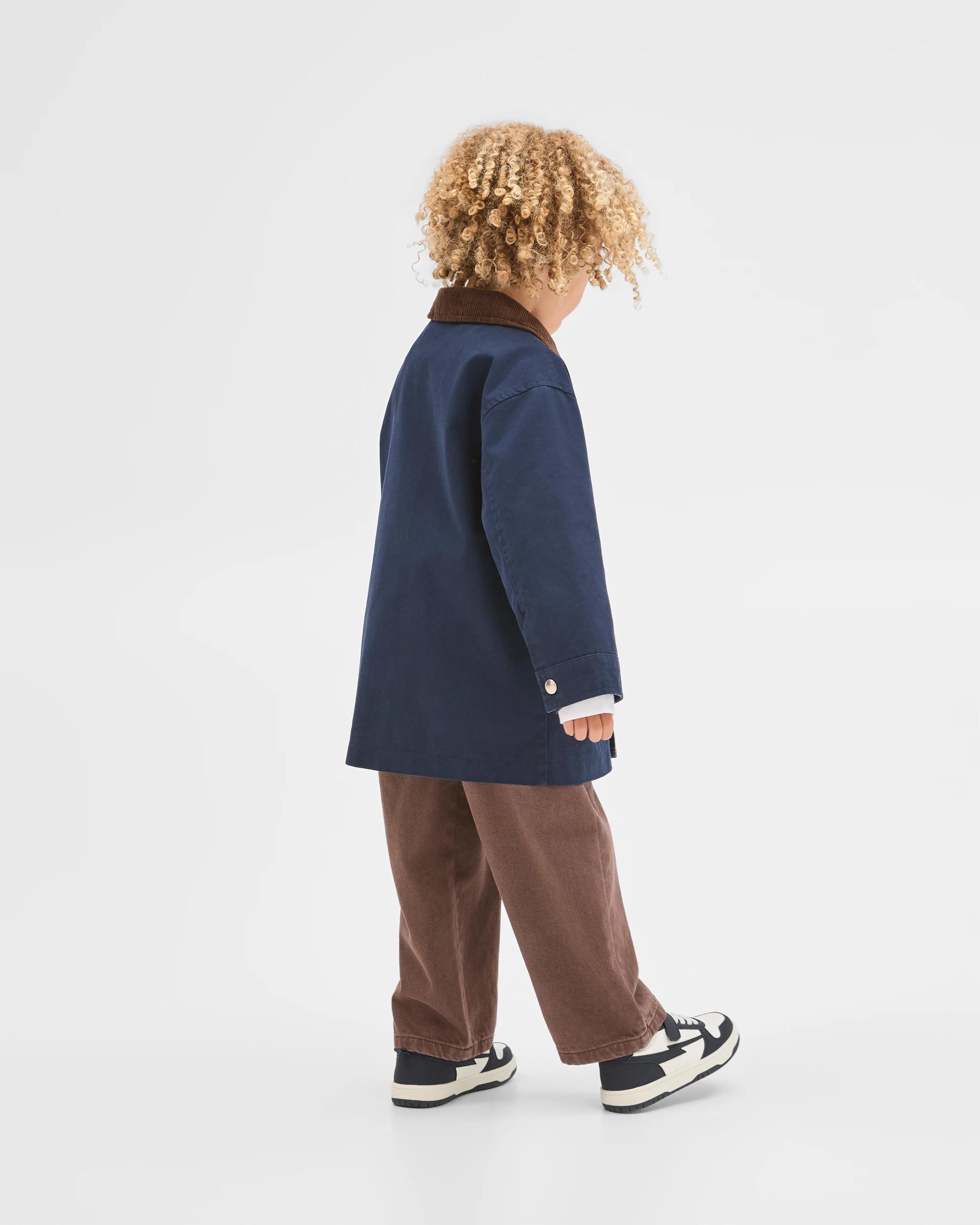 5 Target Kids Australian Cotton Barn Jacket NAVY, 5 of 7