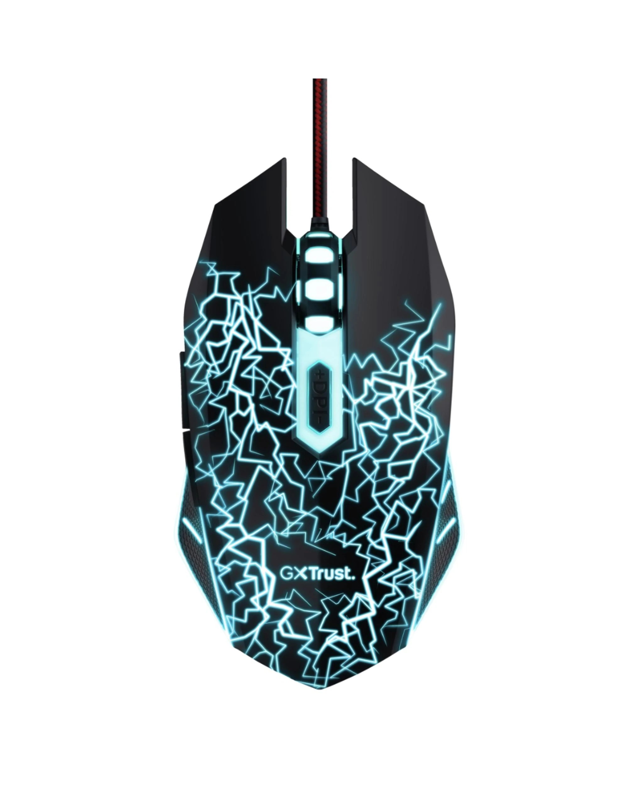 4 Trust GXT105X Izza Wired RGB Gaming Mouse - Black, 4 of 9