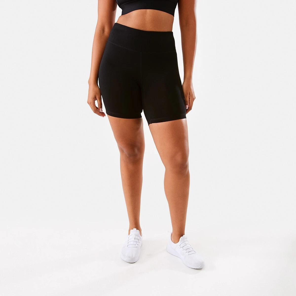 6 Active Womens Bike Shorts BLACK, 6 of 6