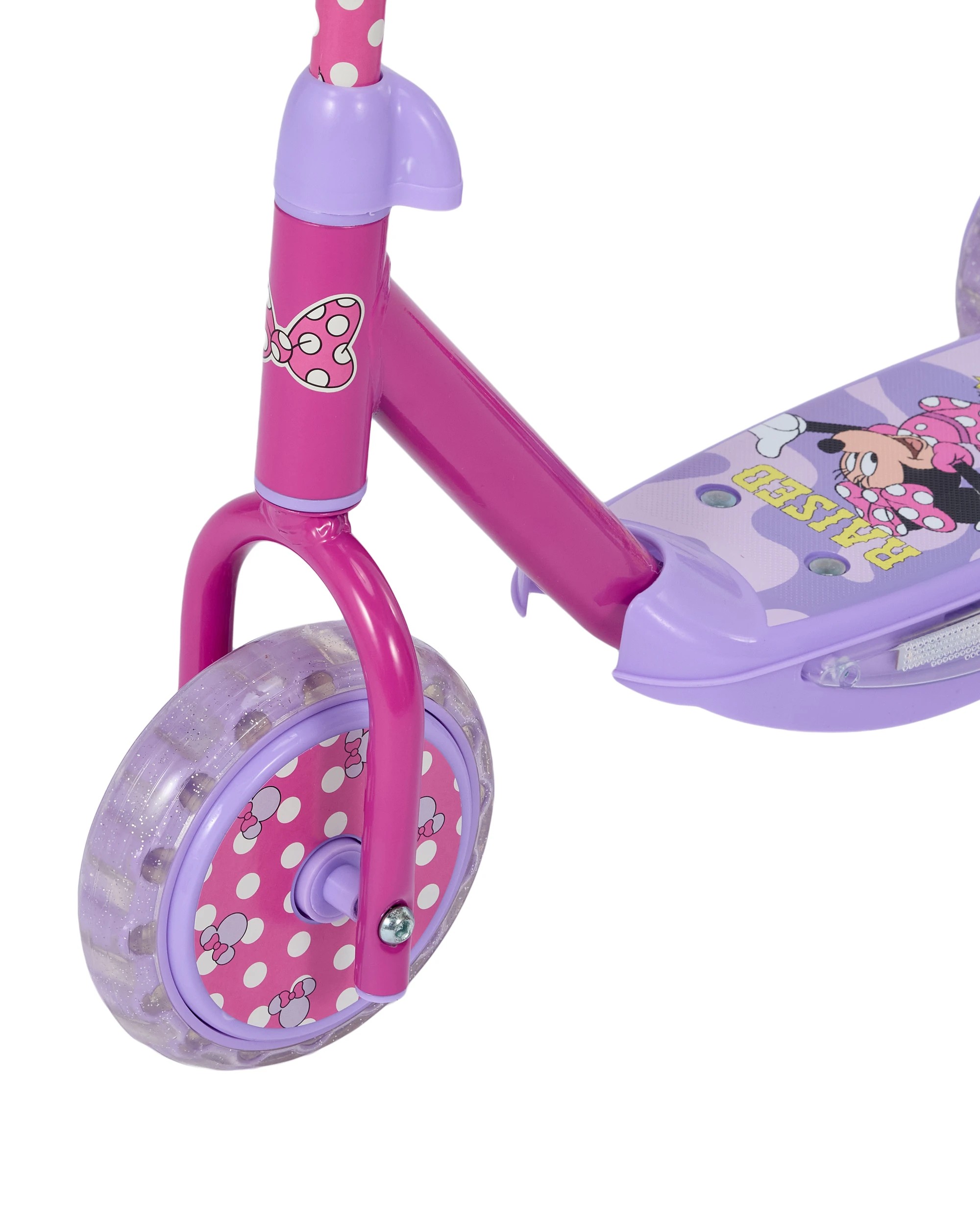 Disney Minnie Mouse Light Up Bubble Scooter - Kmart