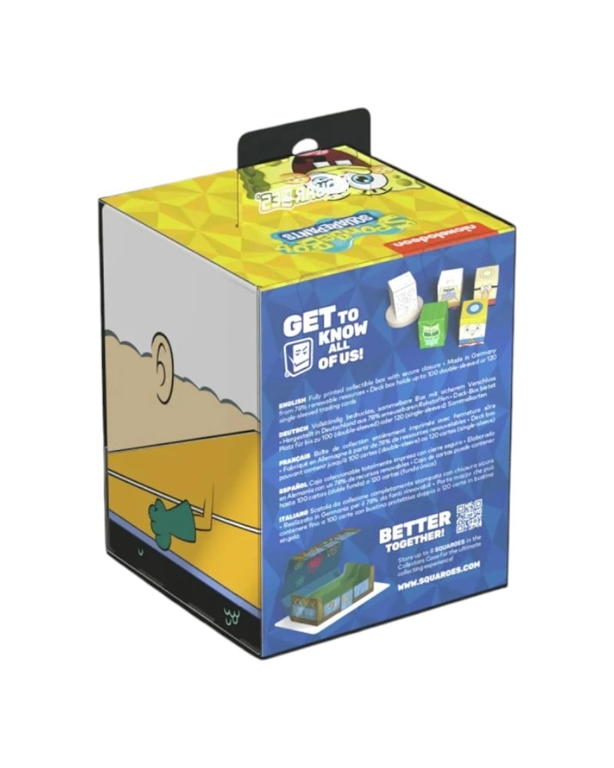 7 Ultimate Guard Squaroes Spongebob Squarepants Mermaid Man Deck Box, 7 of 8