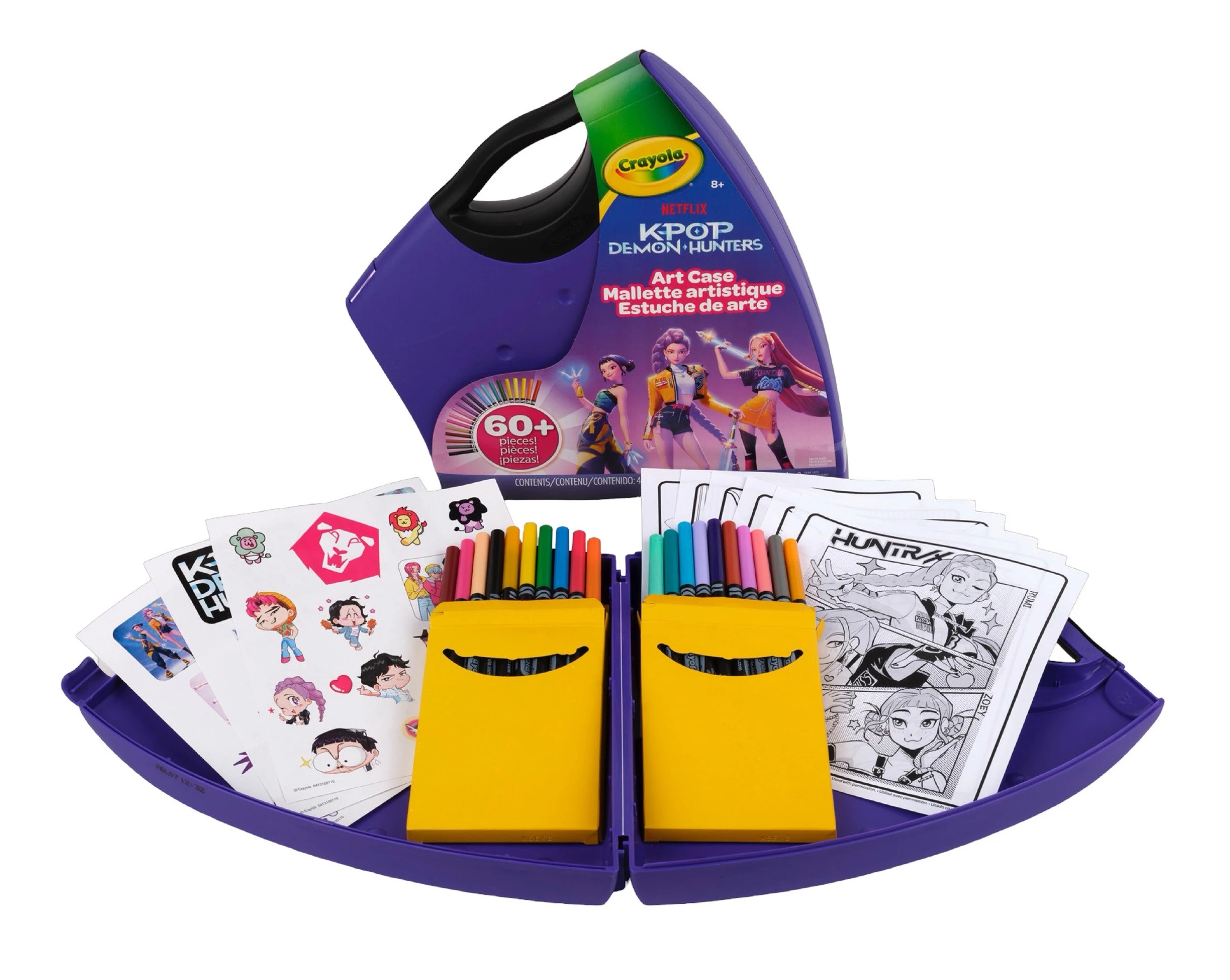 3 Crayola KPop Demon Hunters Art Case - Multi, 3 of 3