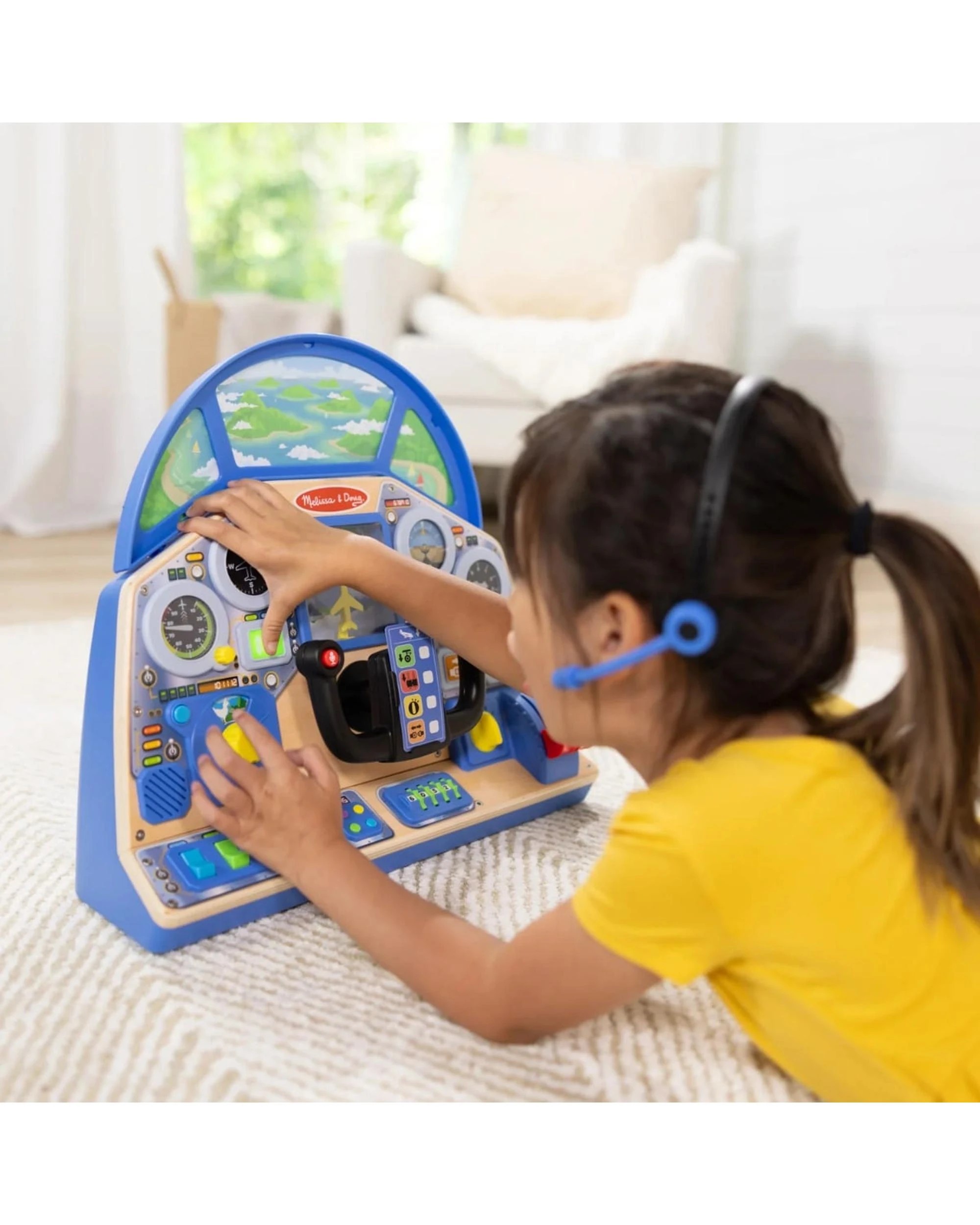 5 Melissa and Doug Jet Pilot Interactive Dashboard, 5 of 8