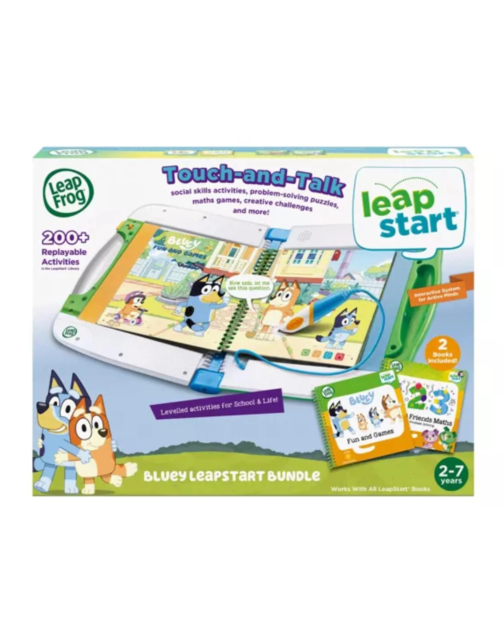 1 LeapFrog Bluey LeapStart Bundle Green, 1 of 4