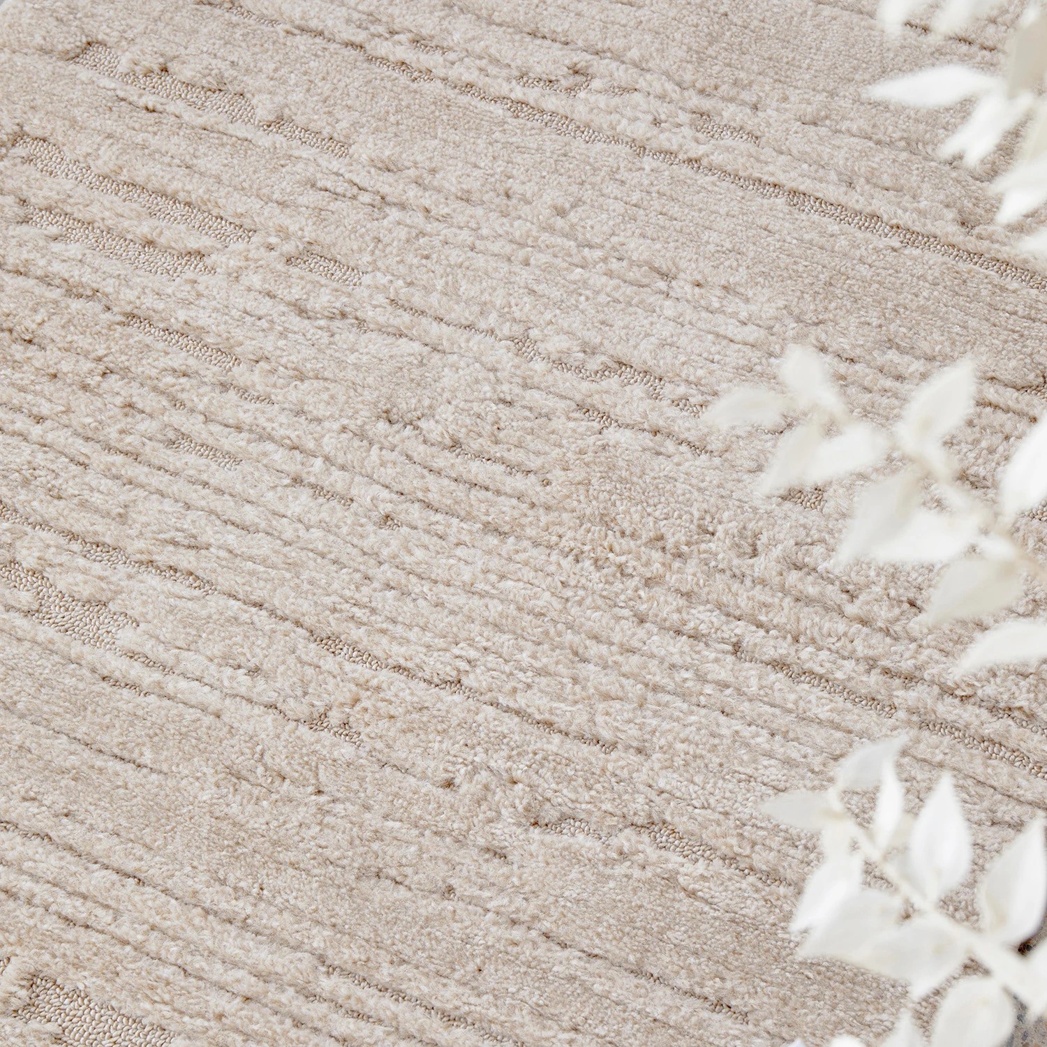 3 Common Ground Rugs Lyrica Ezra 400x80cm Runner - Large Pet Friendly Rug - Beige - Natural, 3 of 7