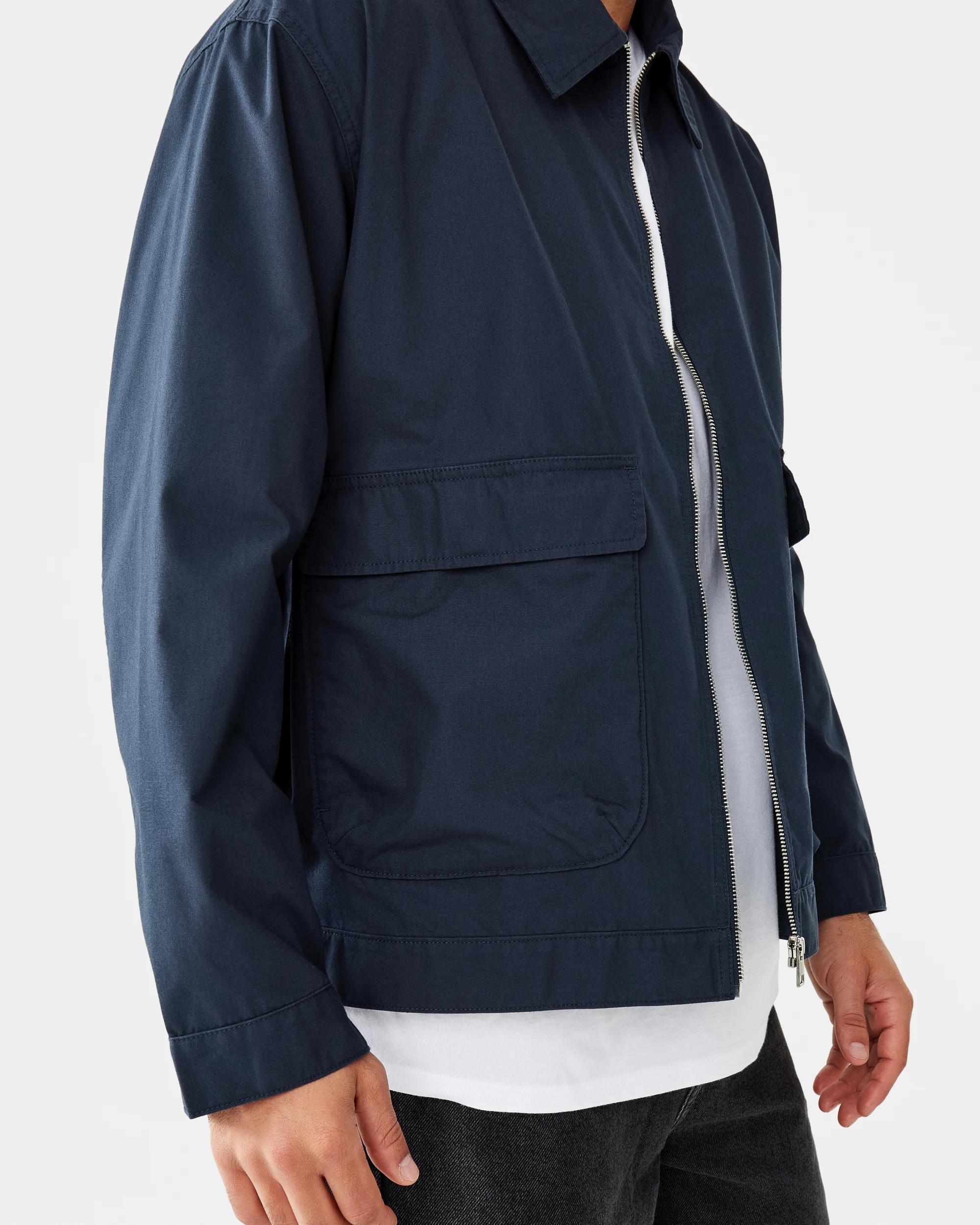 8 Zip Through Jacket Blu Night, 8 of 10