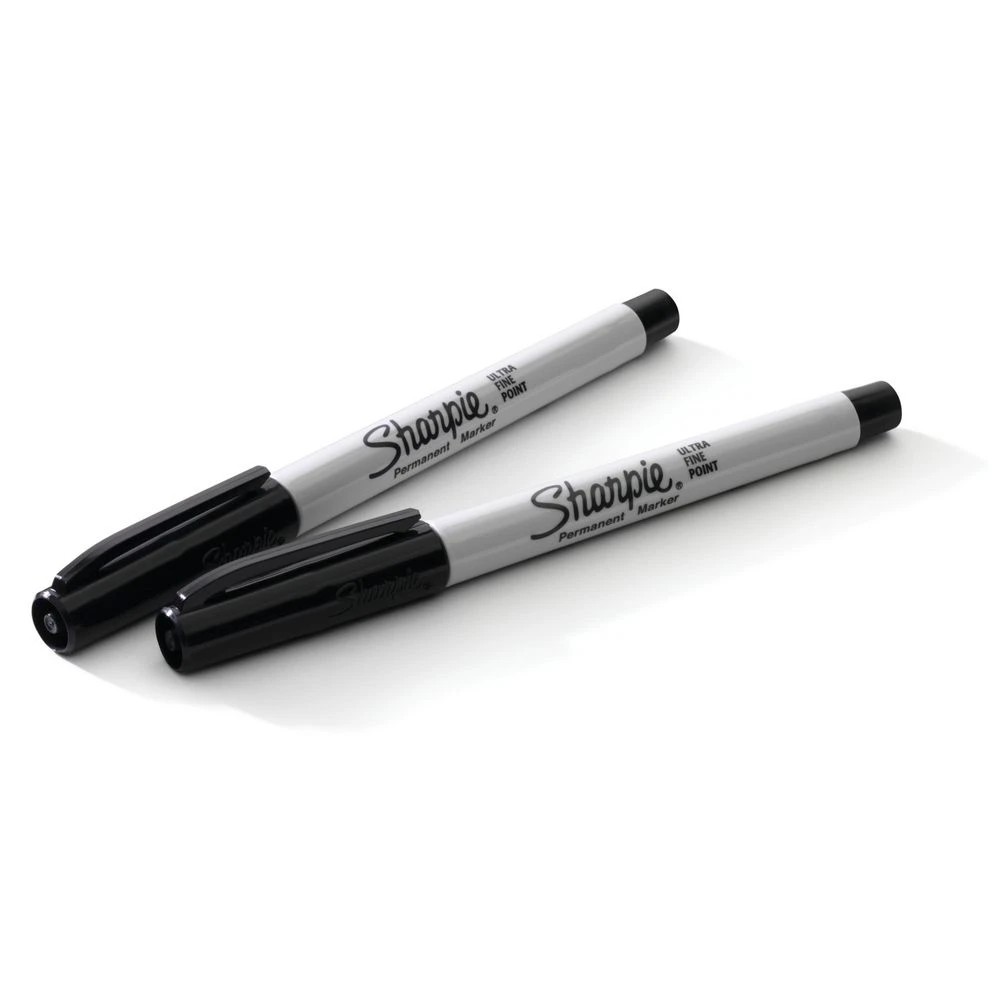 4 Sharpie Ultra Fine Permanent Markers Black 2 Pack, 4 of 6
