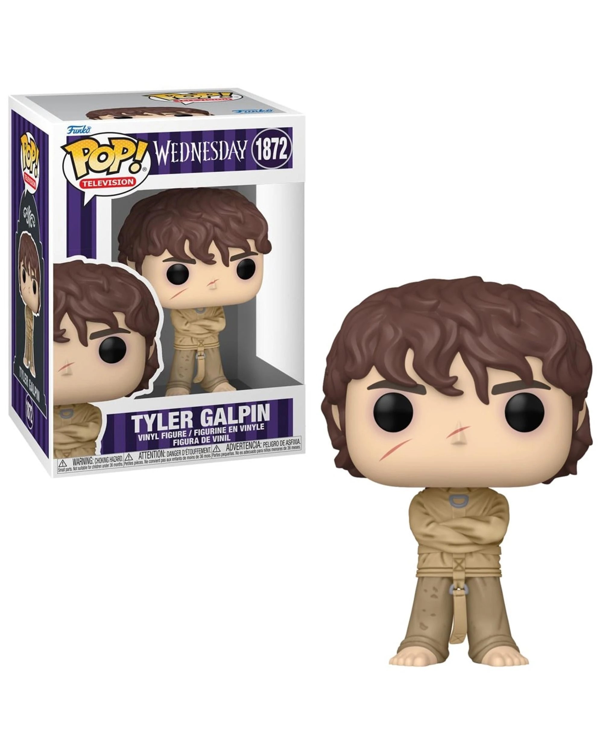 1 Wednesday Tyler Galpin Funko POP! Vinyl, 1 of 3