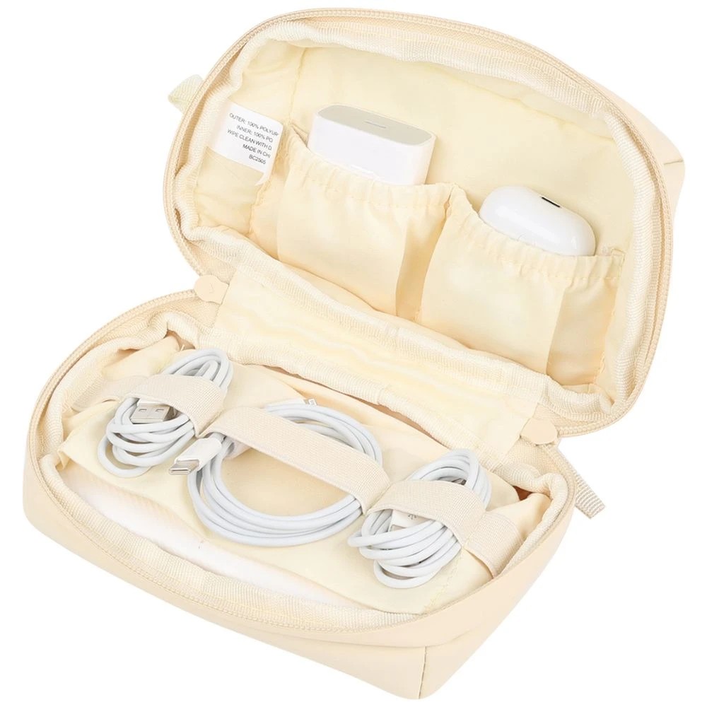 4 J.Burrows Tech/Cable Organiser Small Beige, 4 of 6