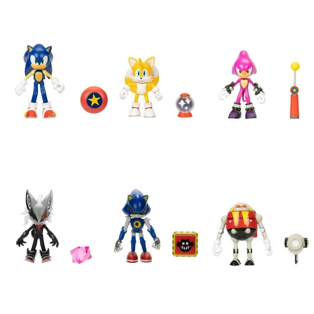 2 10cm Sonic the Hedgehog Action Figure - Assorted, 2 of 8