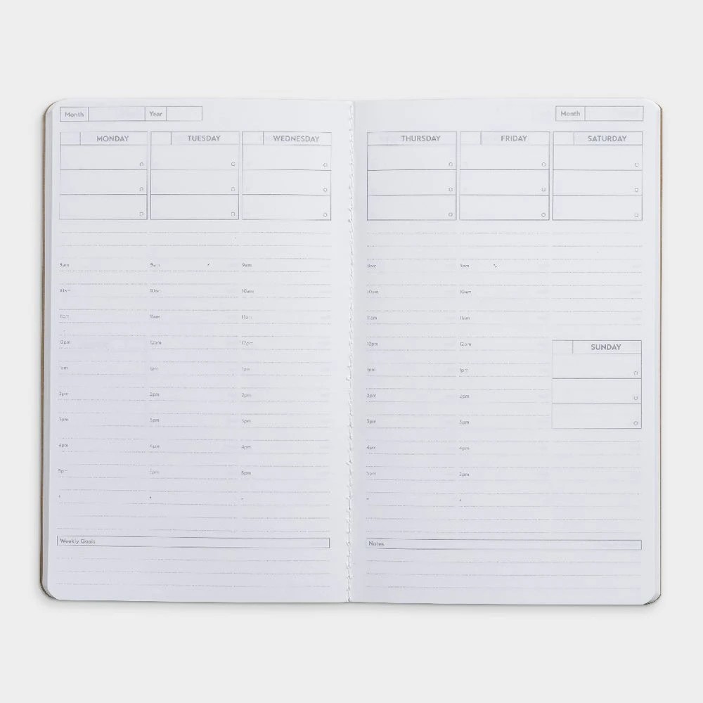 3 Otto Weekly Undated Personal Planner Vertical Refill, 3 of 5