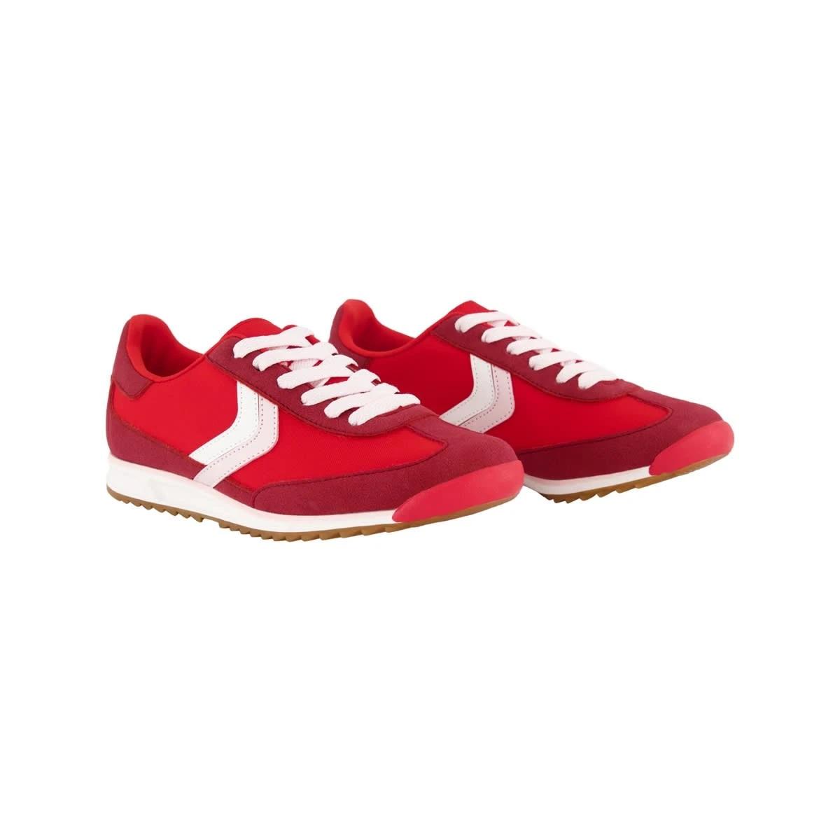 2 Retro Nylon Sneakers RIBBON RED, 2 of 5