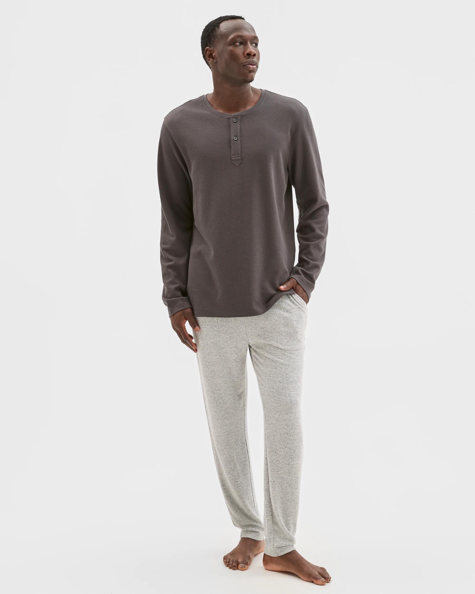 1 Maxx Cosy Sleep Lounge Pants GREY MARLE, 1 of 5