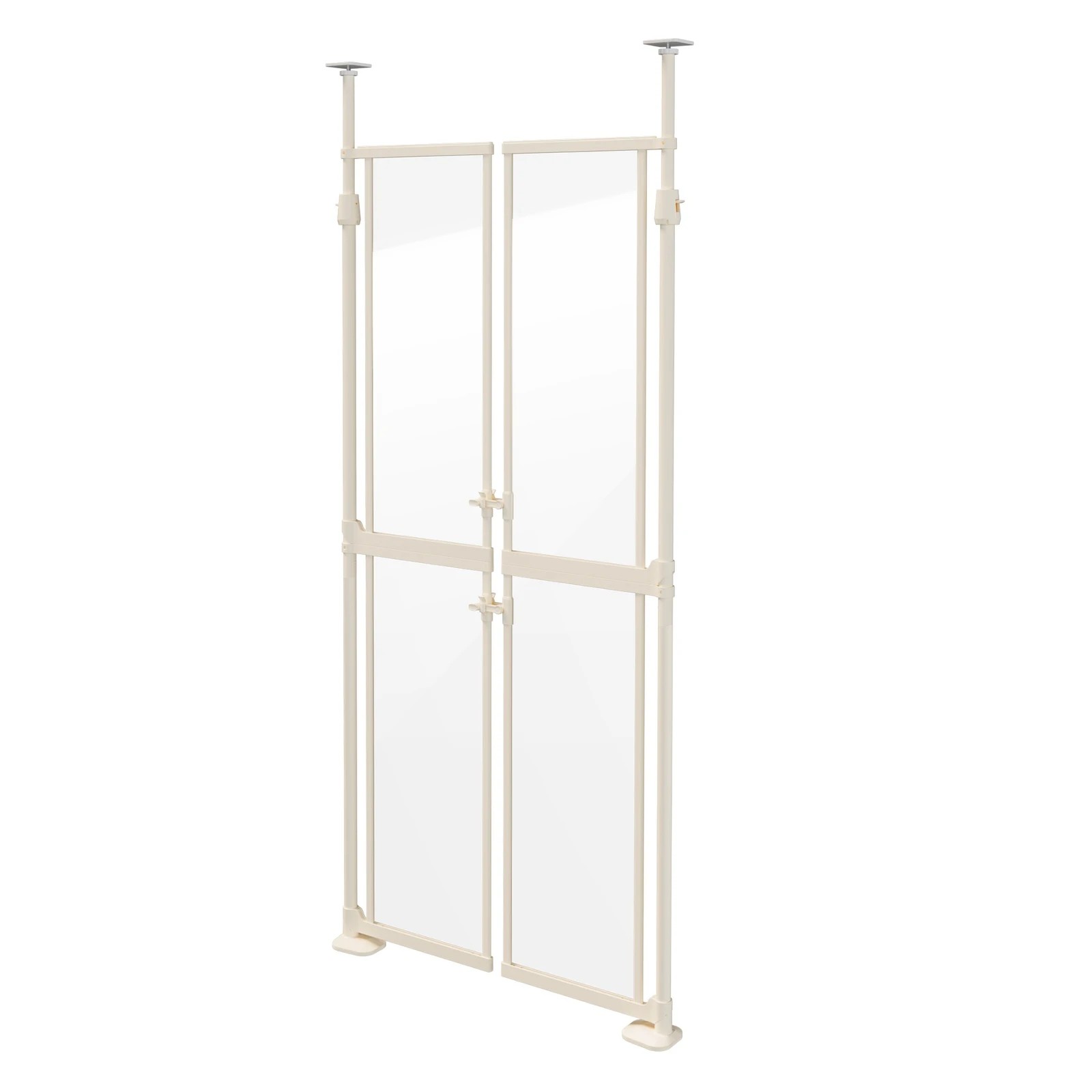 5 Alopet 190-264cm Extra Tall Cat Gate Retractable Safety Gate Pet Dog Invisible - White, 5 of 6