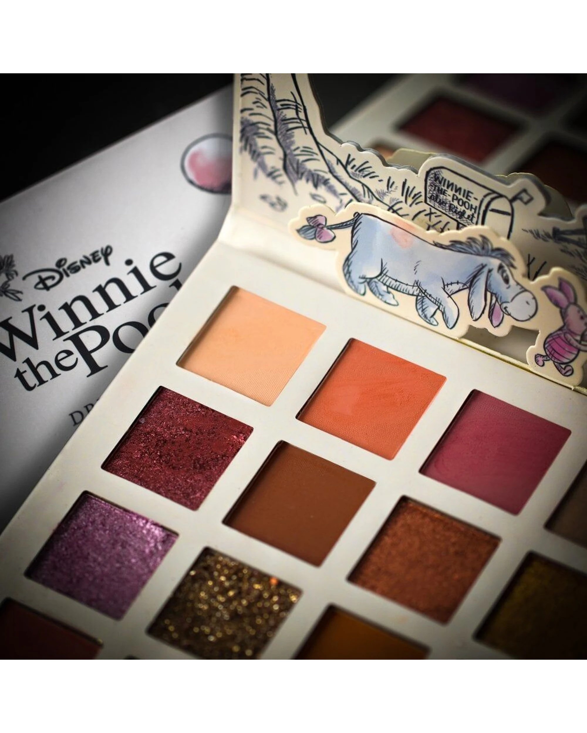 4 DISNEY 16pc Winnie The Pooh Pigmented Eyeshadow Makeup Palette - Multi, 4 of 4