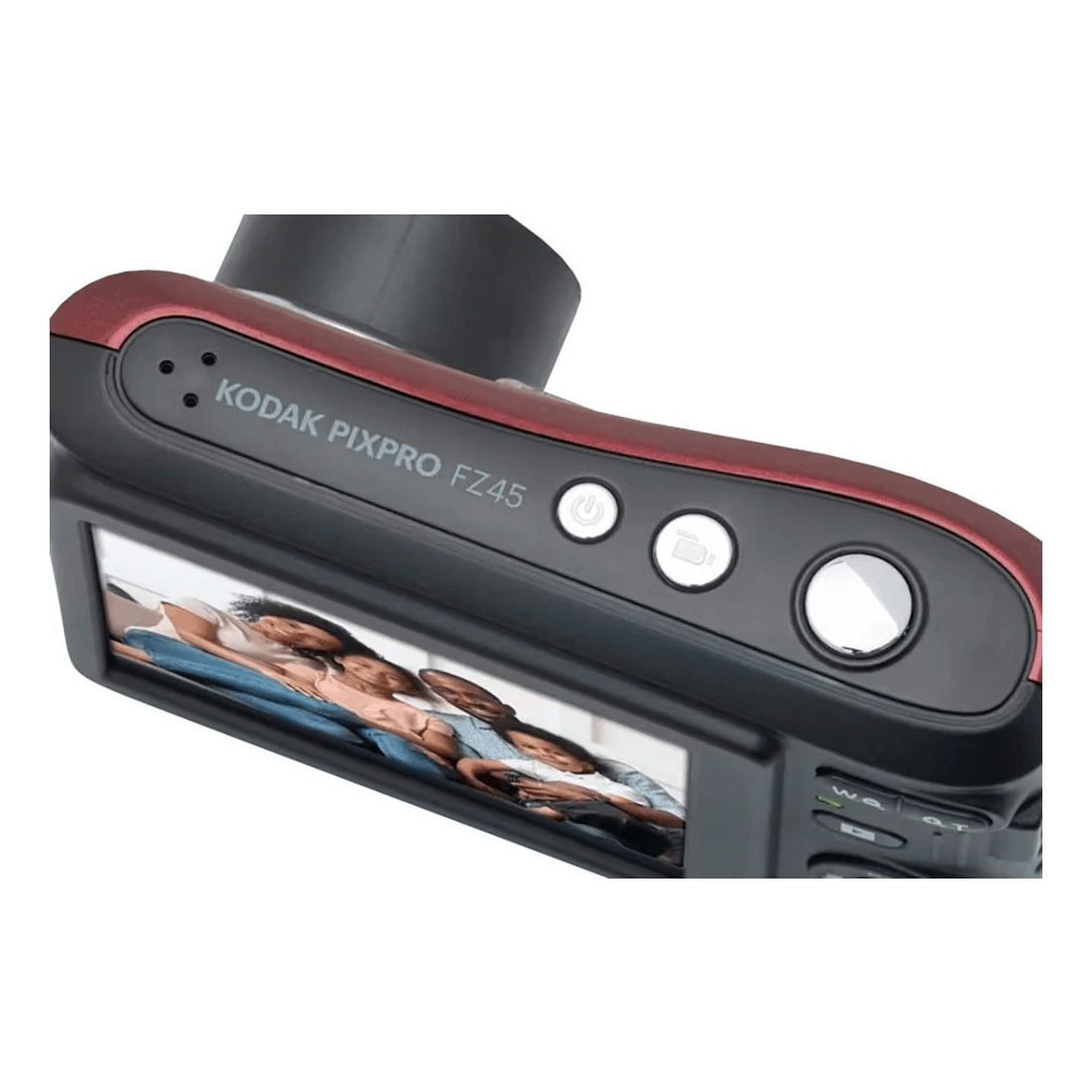 6 Kodak FZ45 16MP Digital Camera Red, 6 of 9