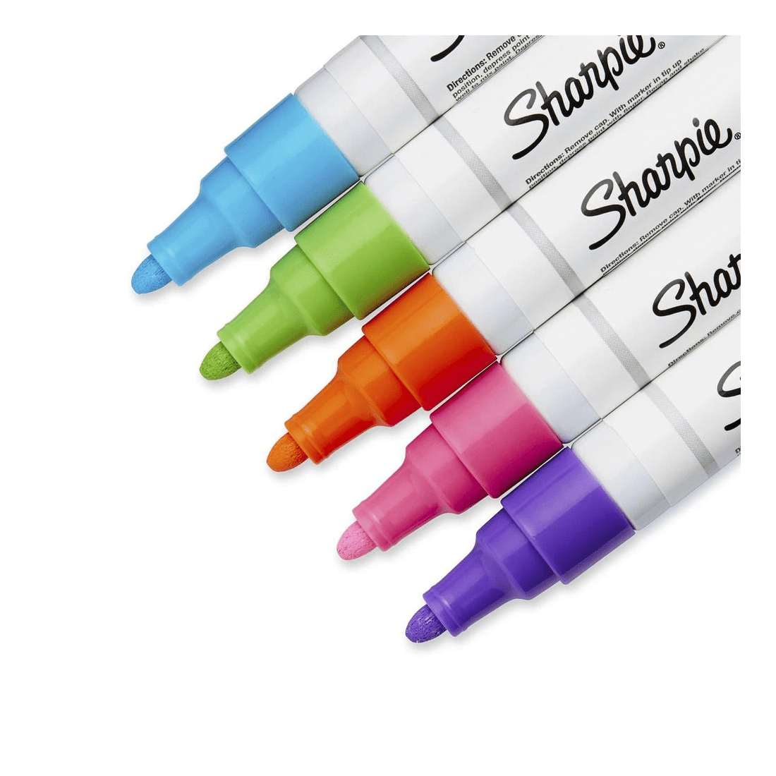 3 Sharpie Oil-Based Bullet Paint Markers Fashion 5 Pack, 3 of 6