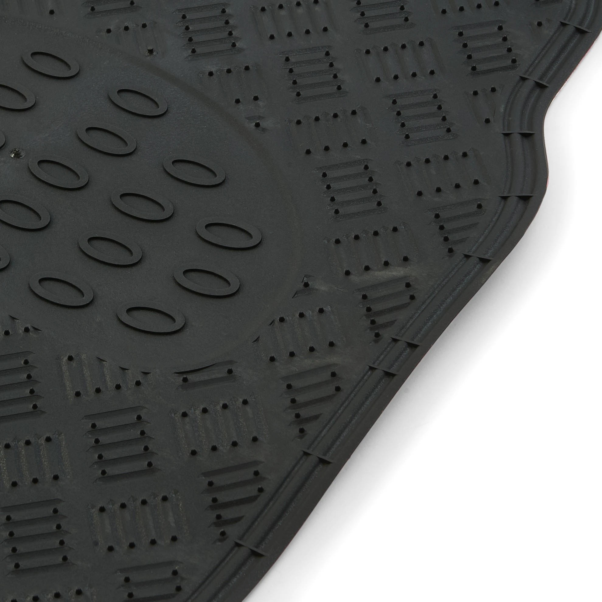 9 4 Pack Metallic Floor Mats - Red, 9 of 9