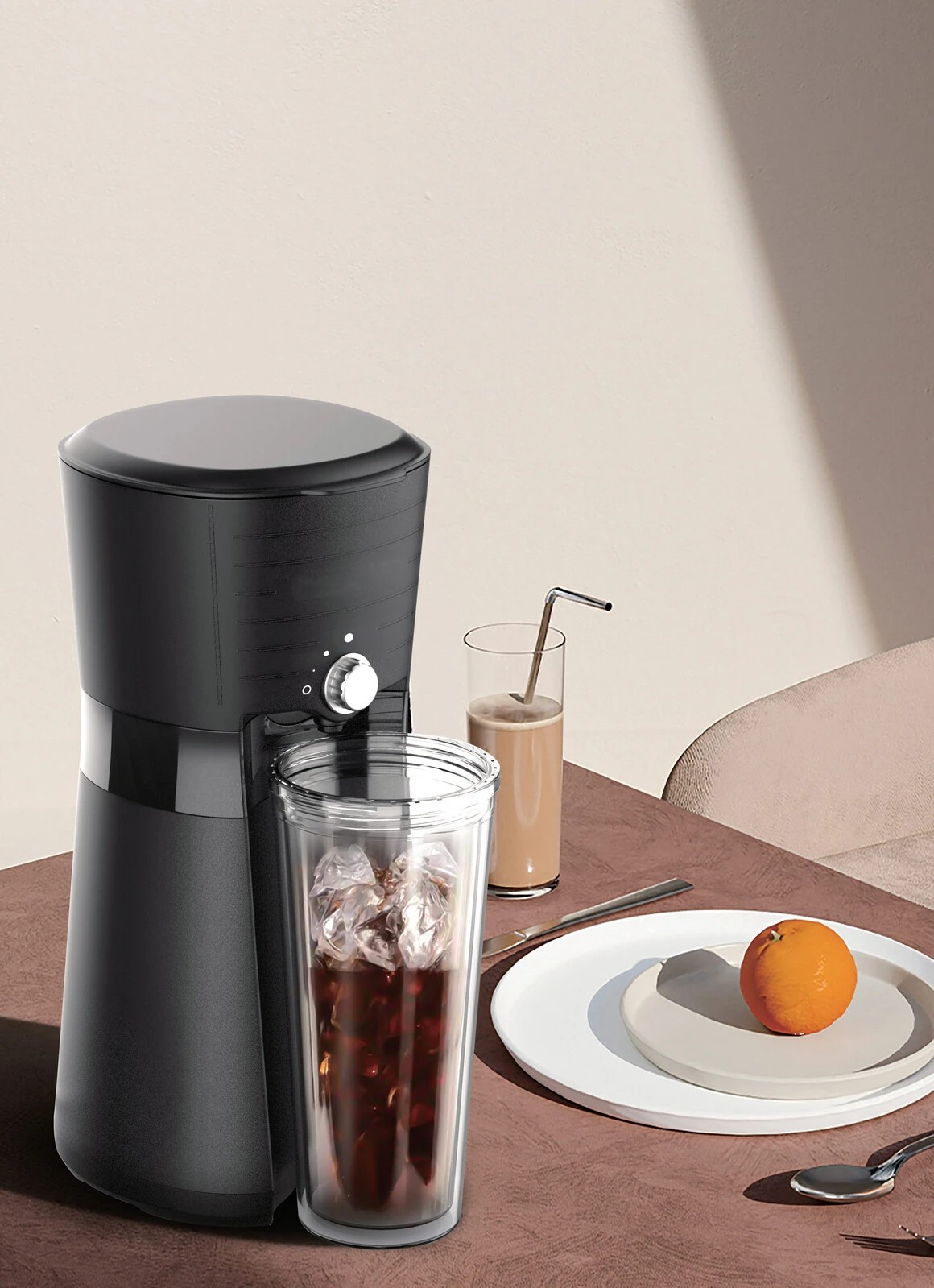 3 Barista Mate Digital Iced Coffee Maker w/ 10oz, Reusable Cup & Straw Included, 3 of 3