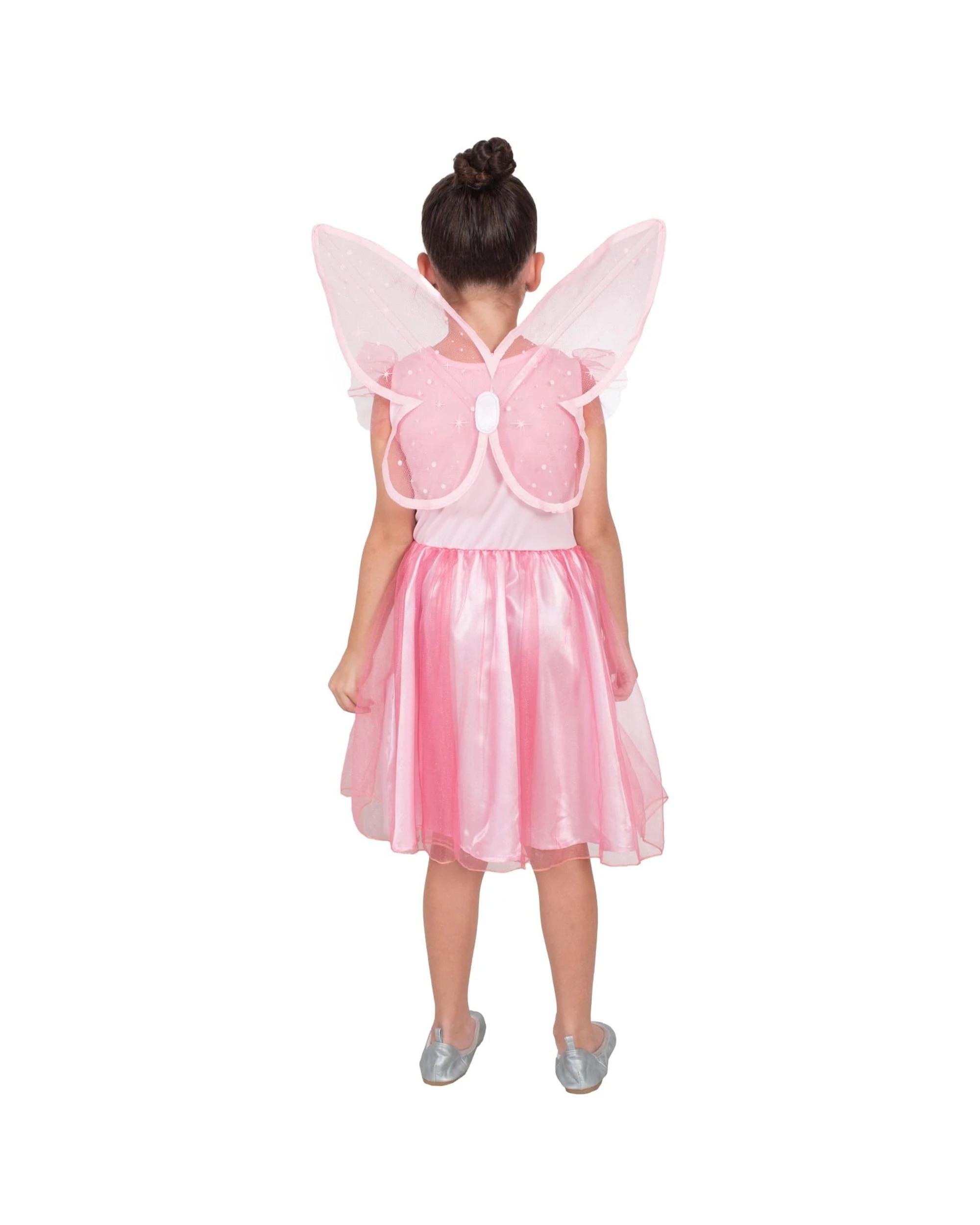 4 Fairy Pretty in Pink Child Costume Size 3-5 Years, 4 of 5