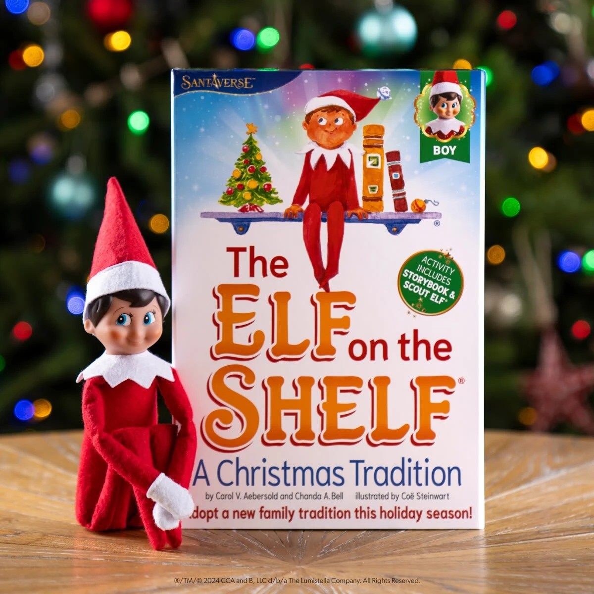 8 The Elf on the Shelf Boy Elf: A Christmas Tradition by Carol V. Aebersold and Chanda A. Bell - Book, 8 of 8