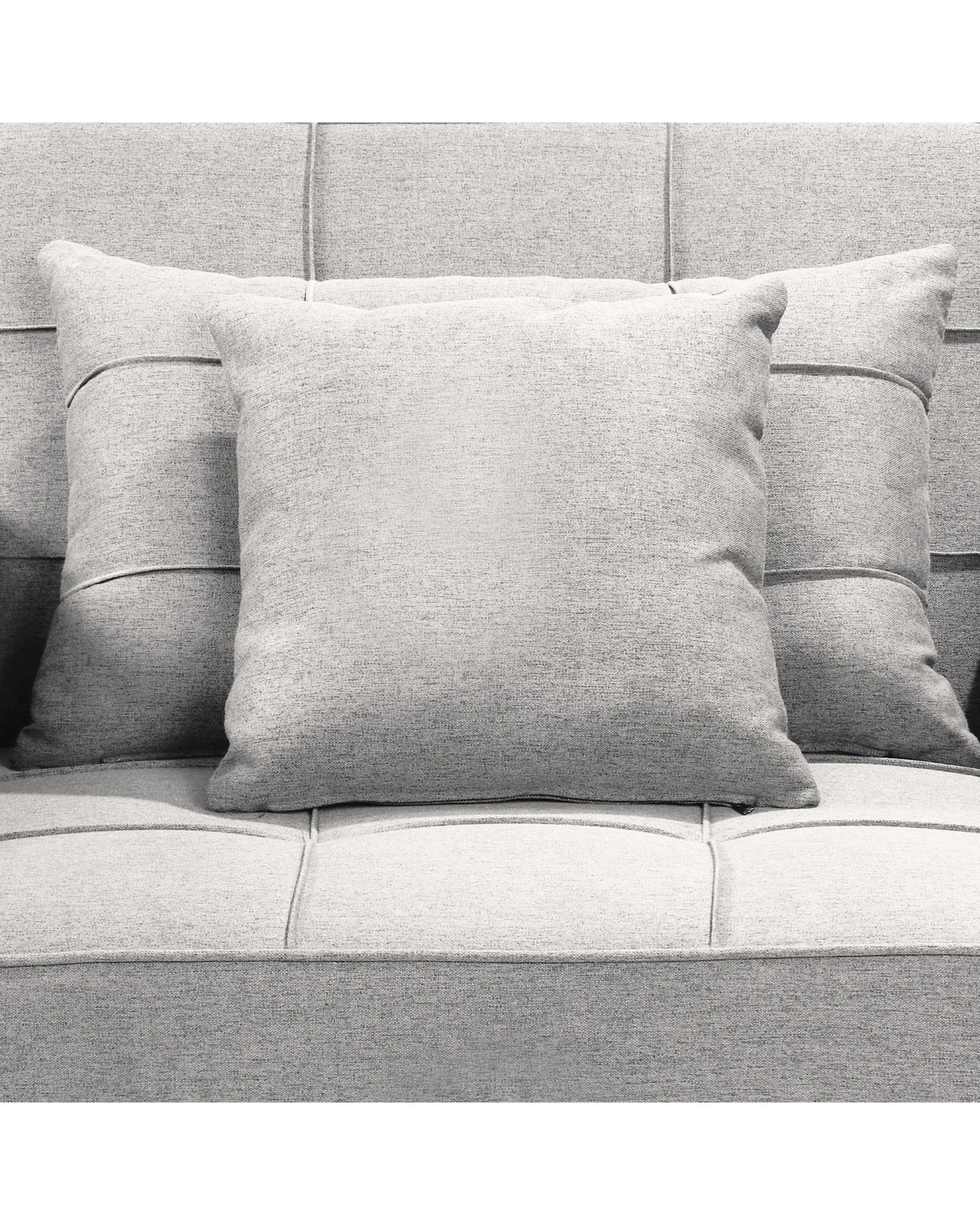 9 Suri 3-in-1 Convertible Sofa Chair Bed Lounger By Sarantino Light Grey, 9 of 10