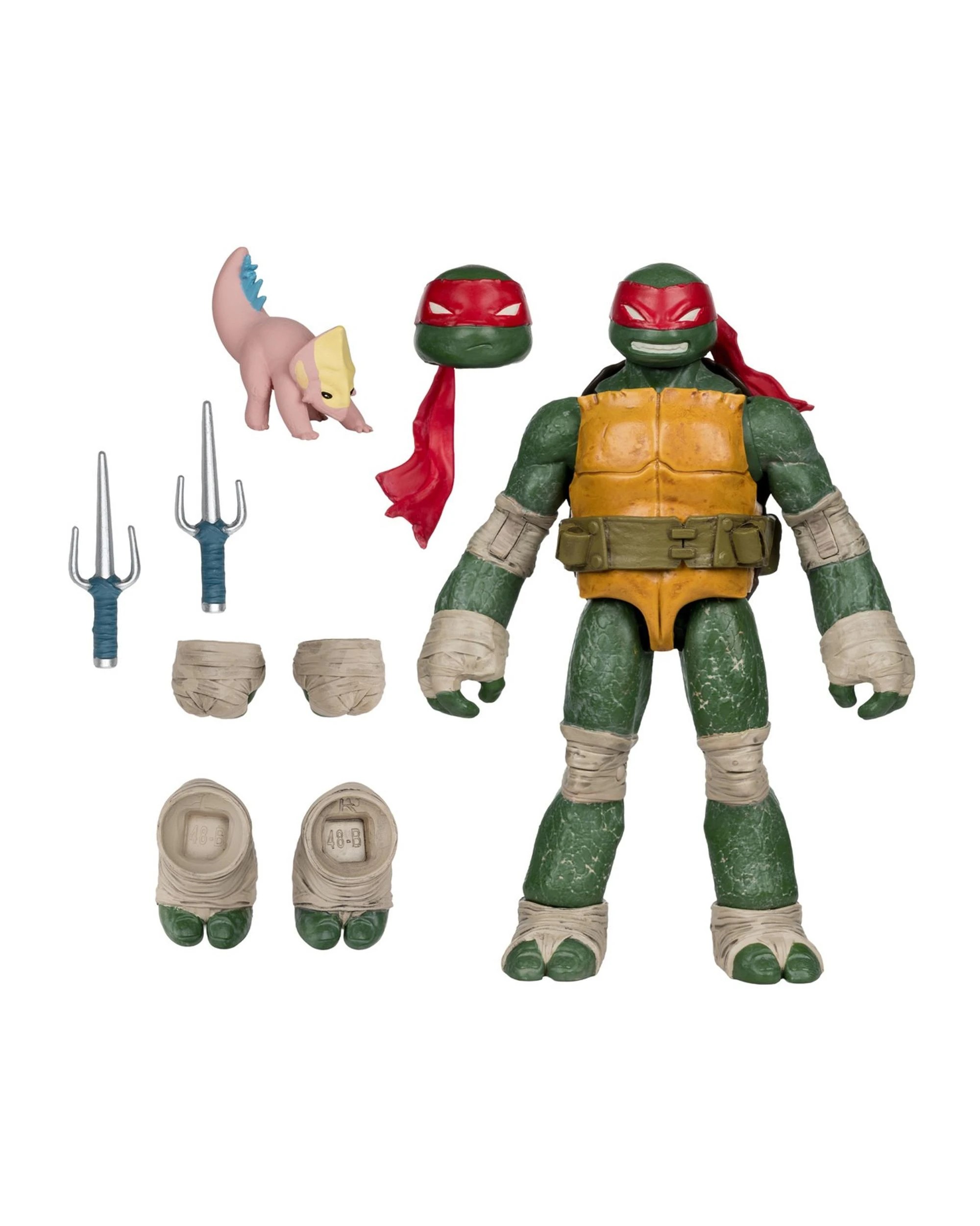 3 Teenage Mutant Ninja Turtles Bebop & Rocksteady Destroy Everything 2 Raphael 5" Figure with Comic, 3 of 9